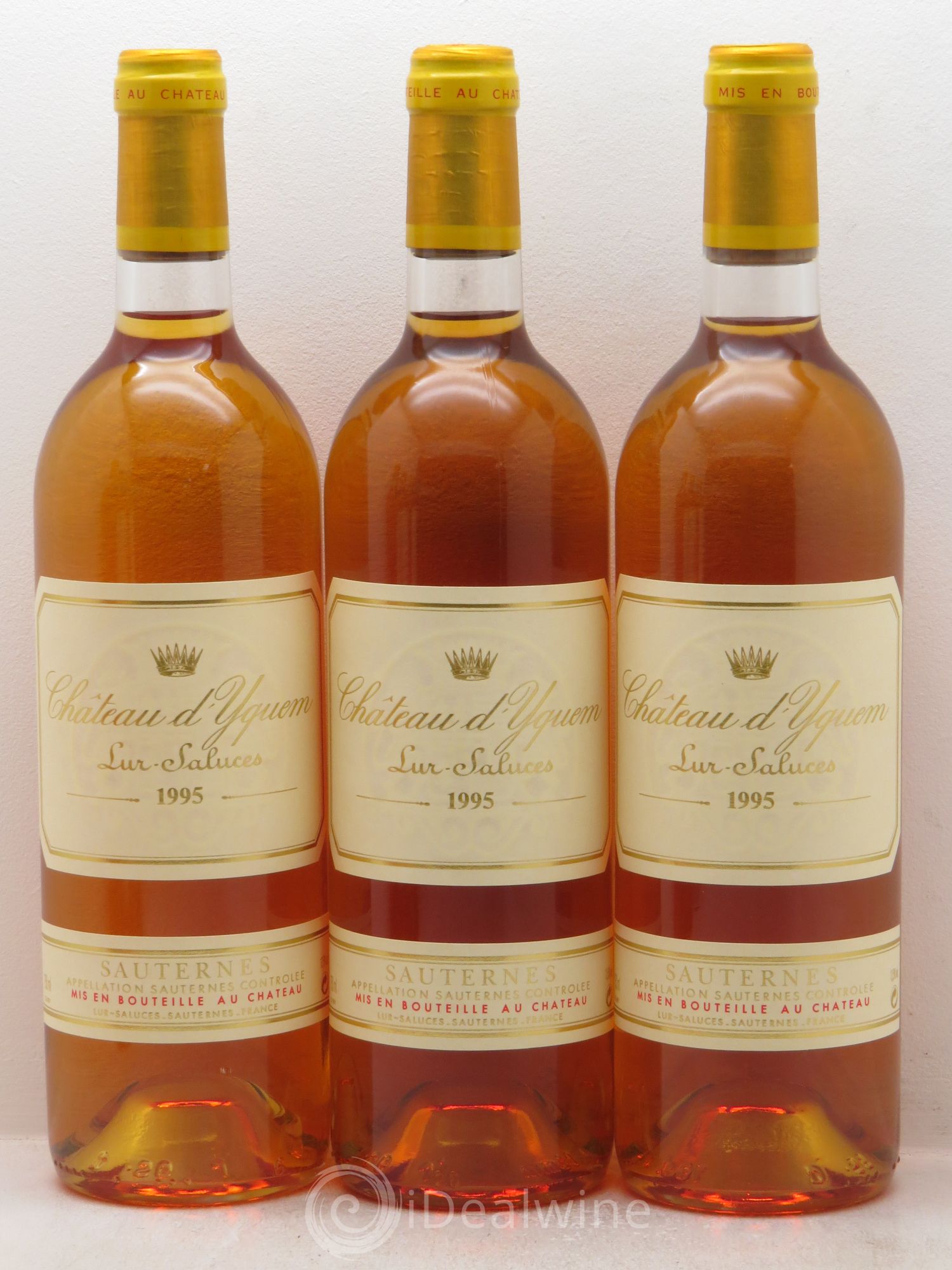 Château d' Yquem 1er Cru Classé Supérieur 1995 - Lotto di 6 bottiglie - 1