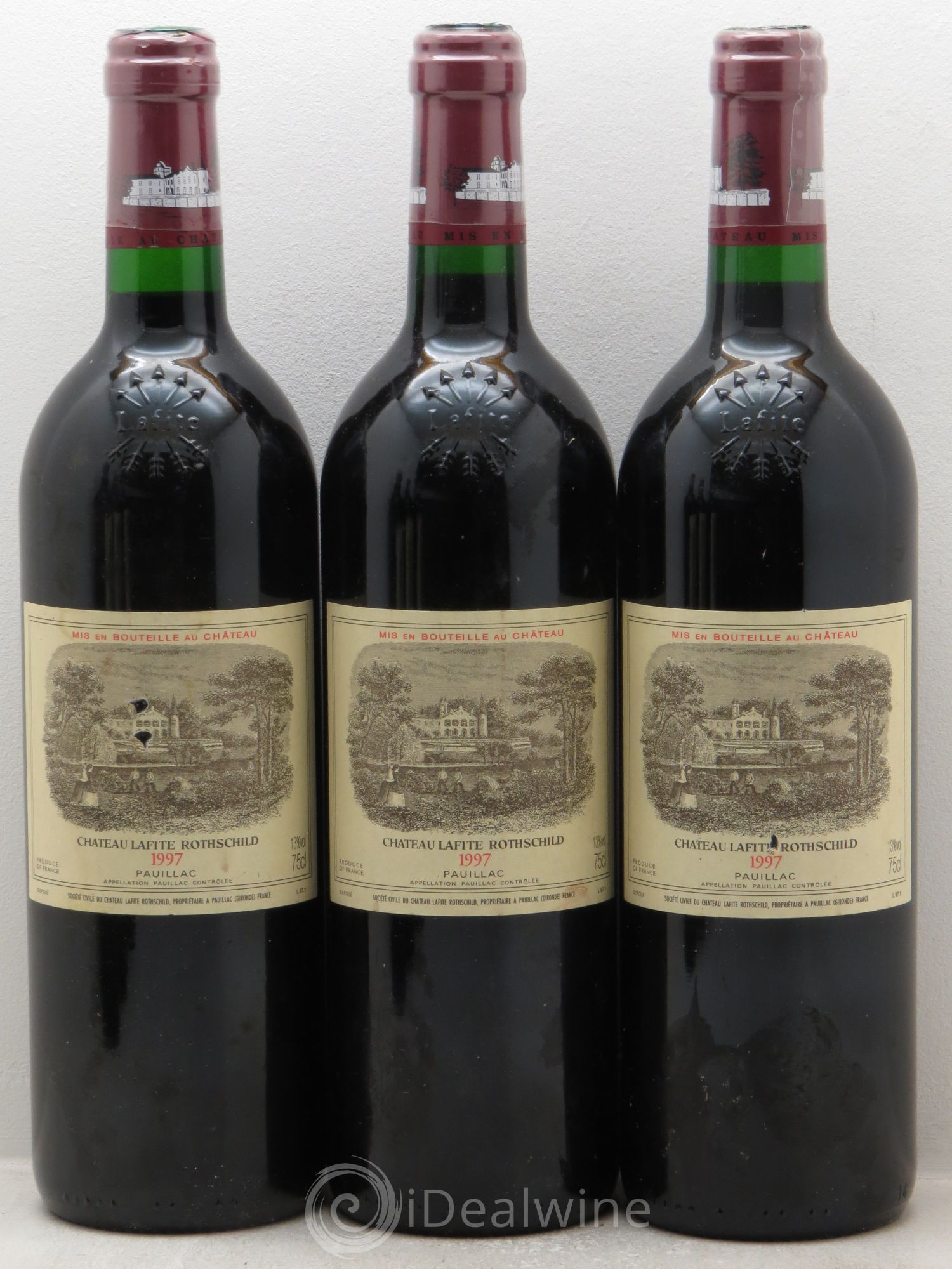 Château Lafite Rothschild 1er Grand Cru Classé 1997 - Lot de 6 bouteilles - 1