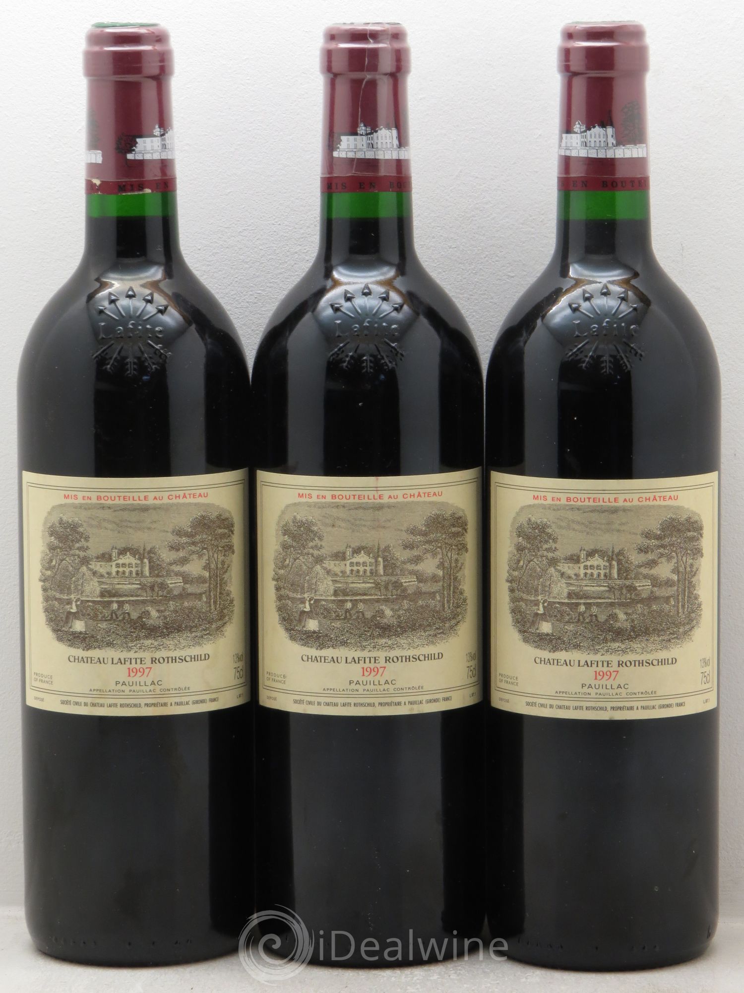 Château Lafite Rothschild 1er Grand Cru Classé 1997 - Lot de 6 bouteilles - 2