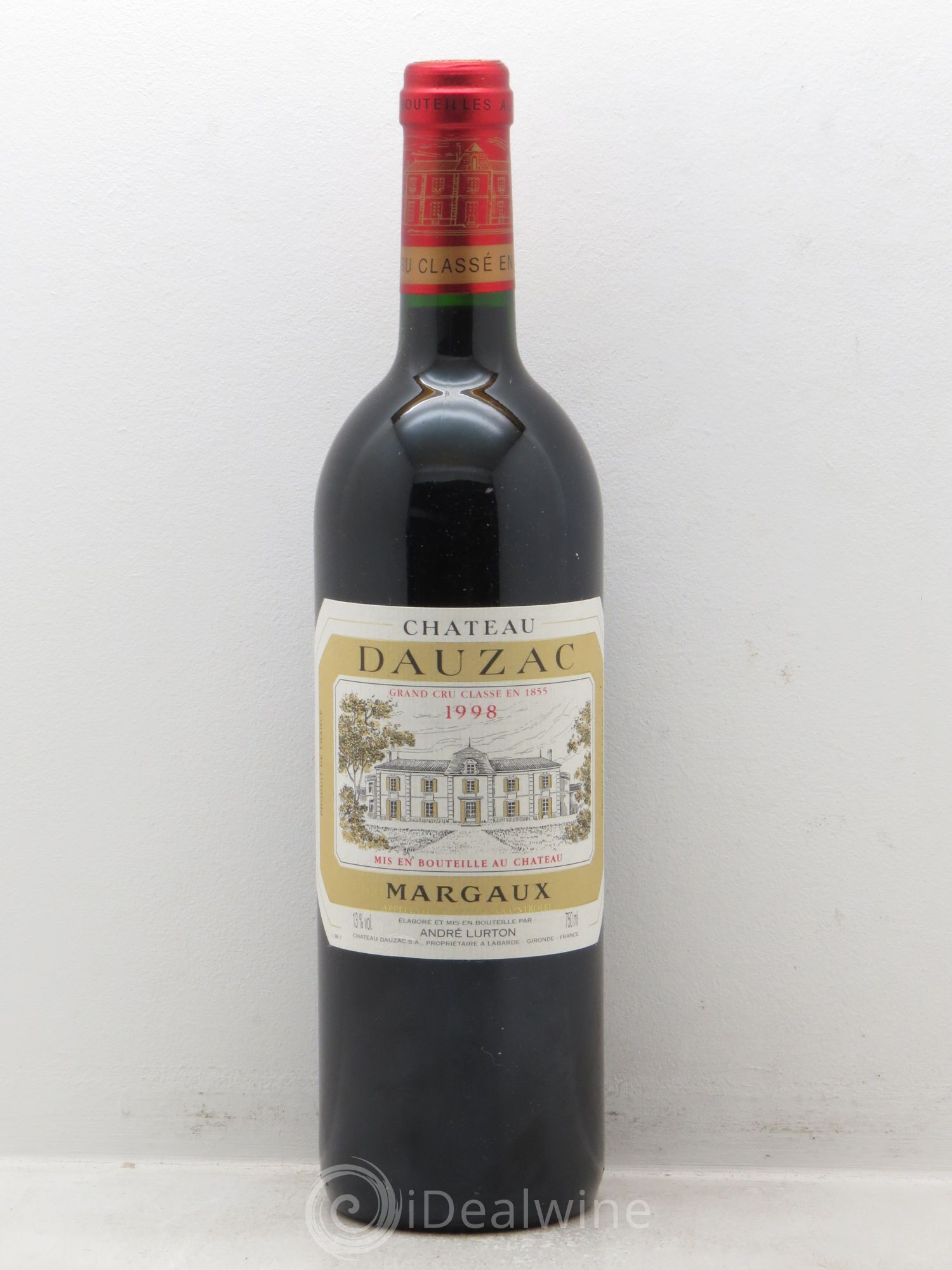 Château Dauzac 5ème Grand Cru Classé (sans prix de réserve) 1998 - Lot de 12 bouteilles - 0