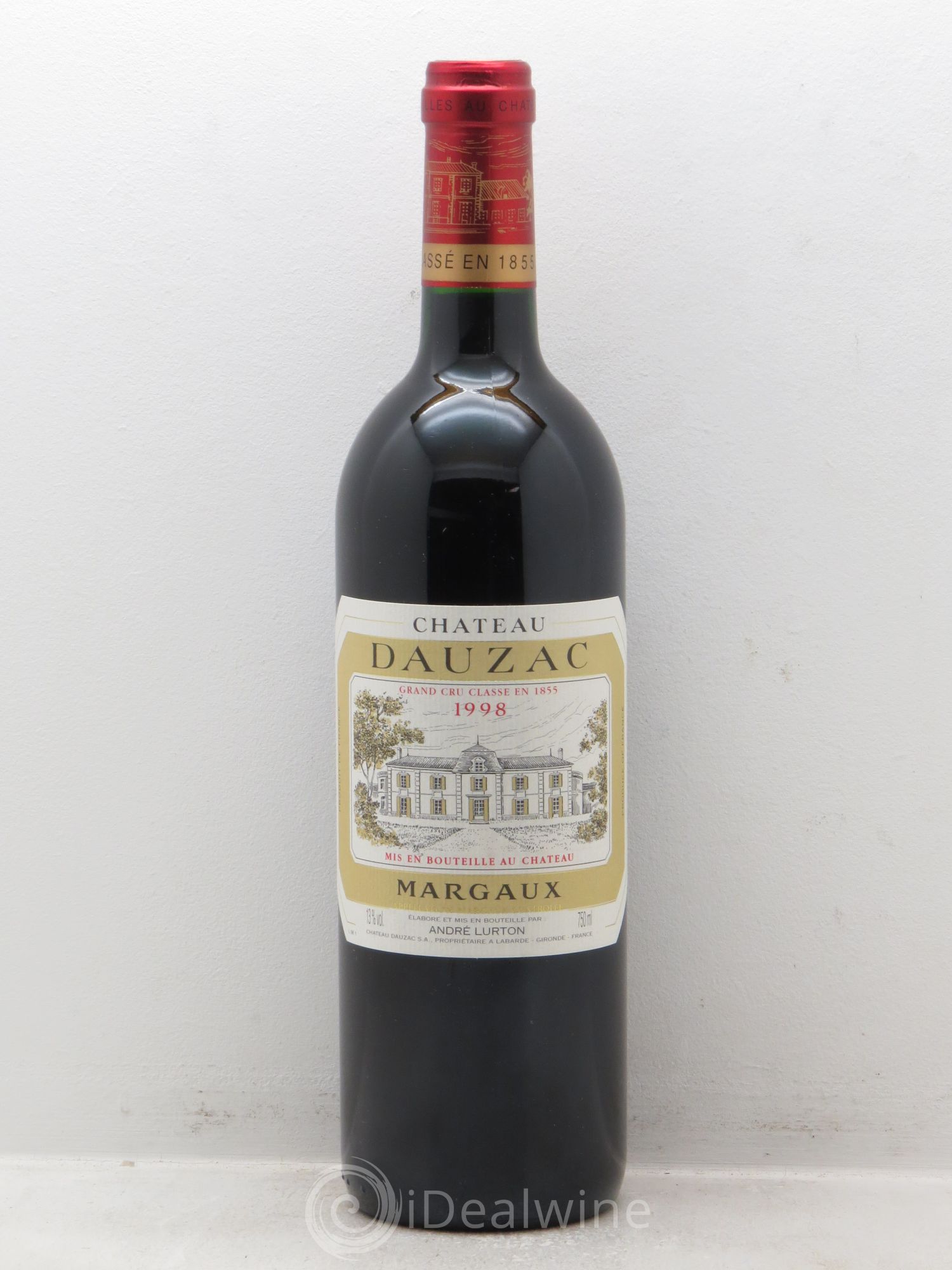 Château Dauzac 5ème Grand Cru Classé (sans prix de réserve) 1998 - Lot de 6 bouteilles - 0
