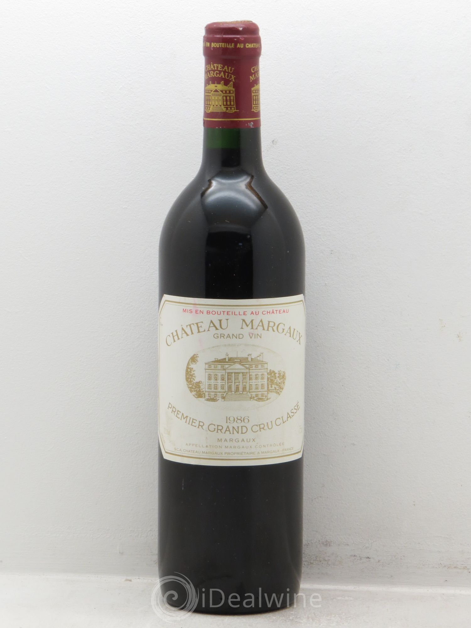 Château Margaux 1er Grand Cru Classé 1986 - Lot de 1 bouteille - 0