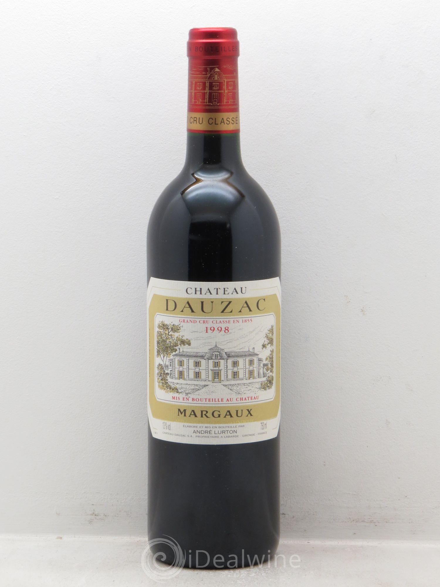 Château Dauzac 5ème Grand Cru Classé 1998 - Lot de 6 bouteilles - 0