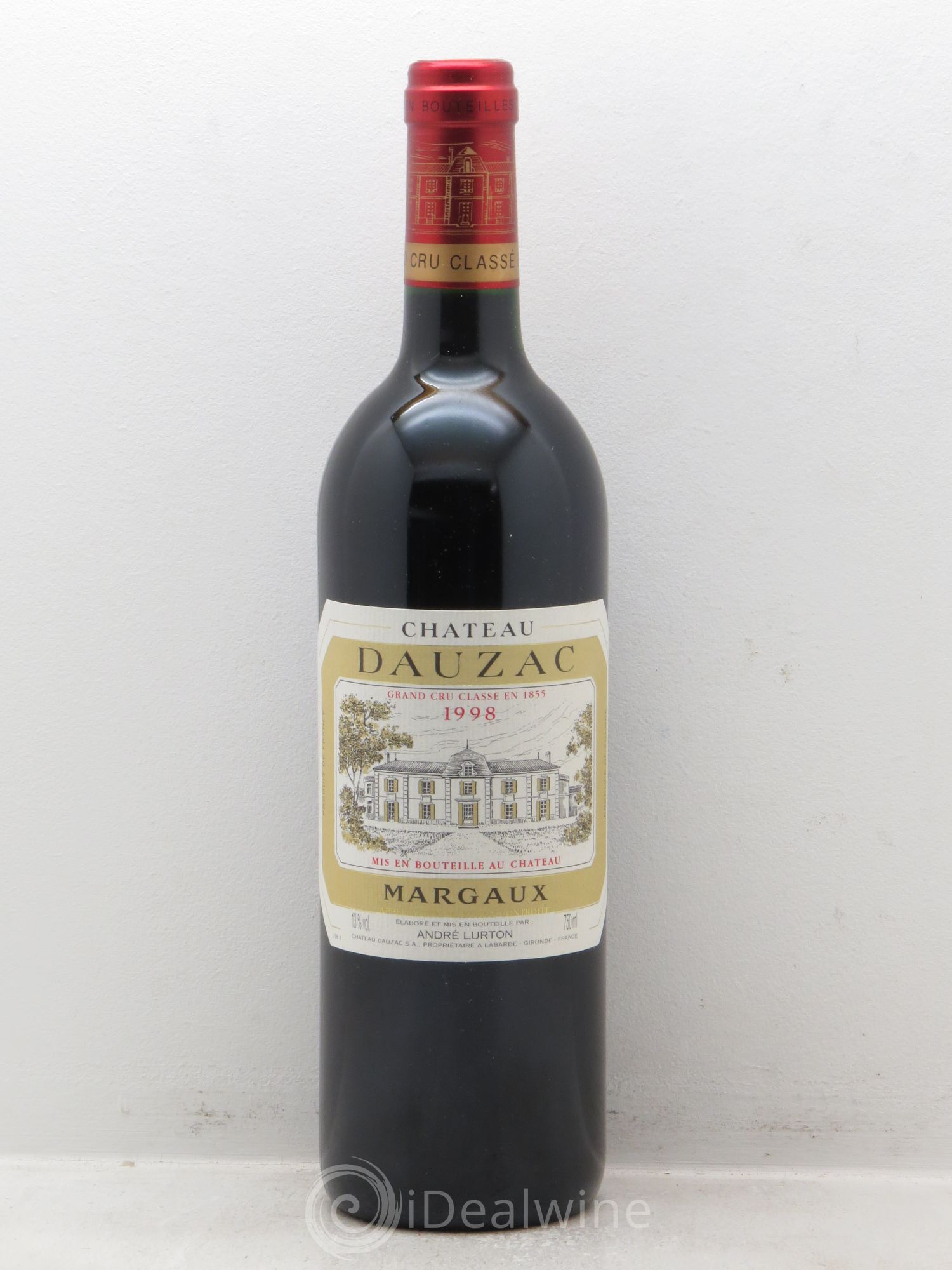 Château Dauzac 5ème Grand Cru Classé 1998 - Lot de 6 bouteilles - 0