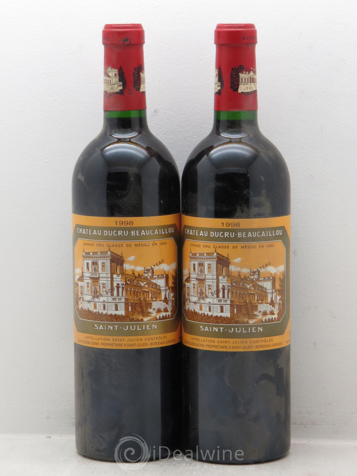 Château Ducru Beaucaillou 2ème Grand Cru Classé 1998 - Lot de 2 bouteilles - 0