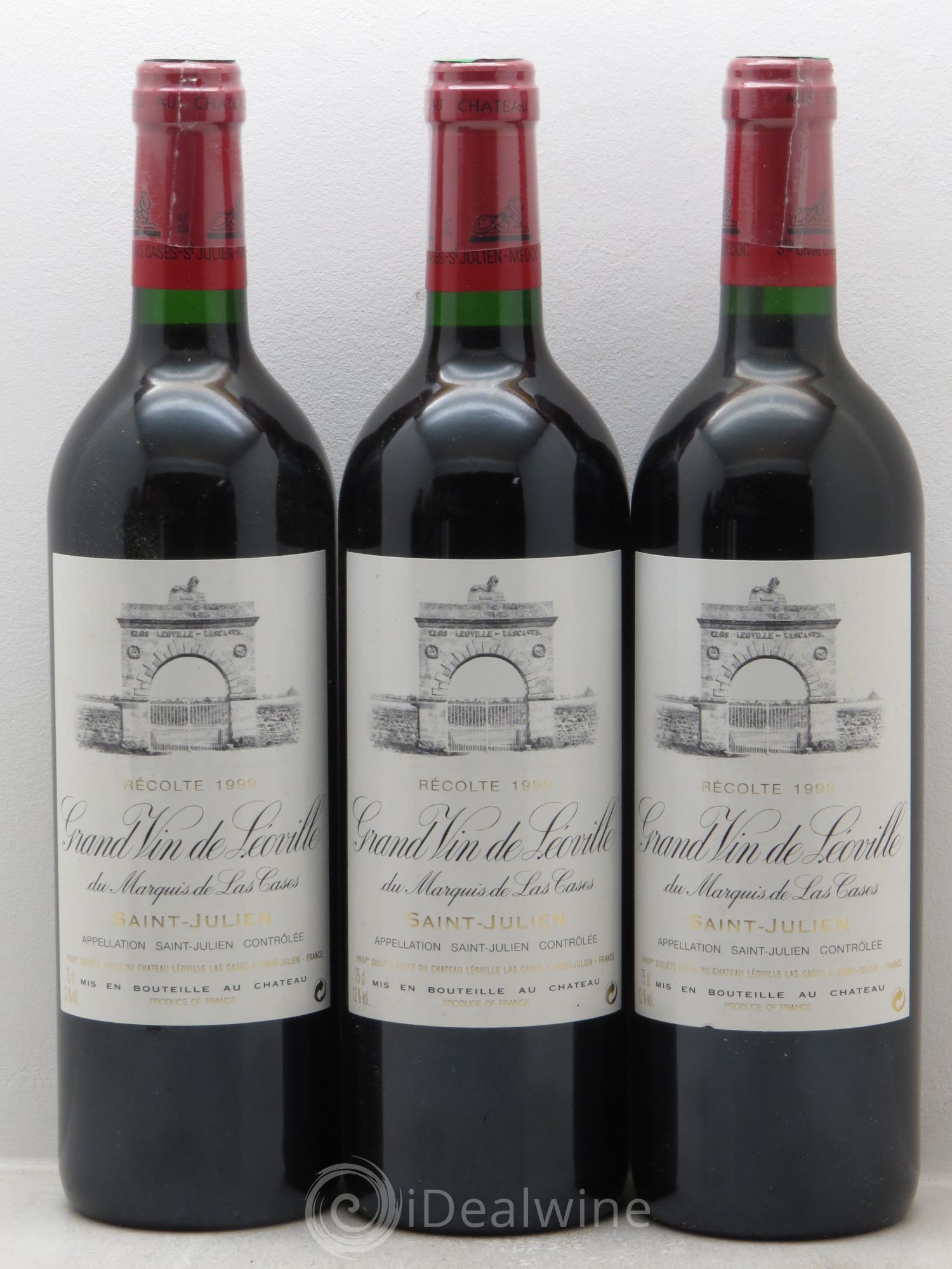 Château Léoville Las Cases 2ème Grand Cru Classé 1999 - Lotto di 12 bottiglie - 1