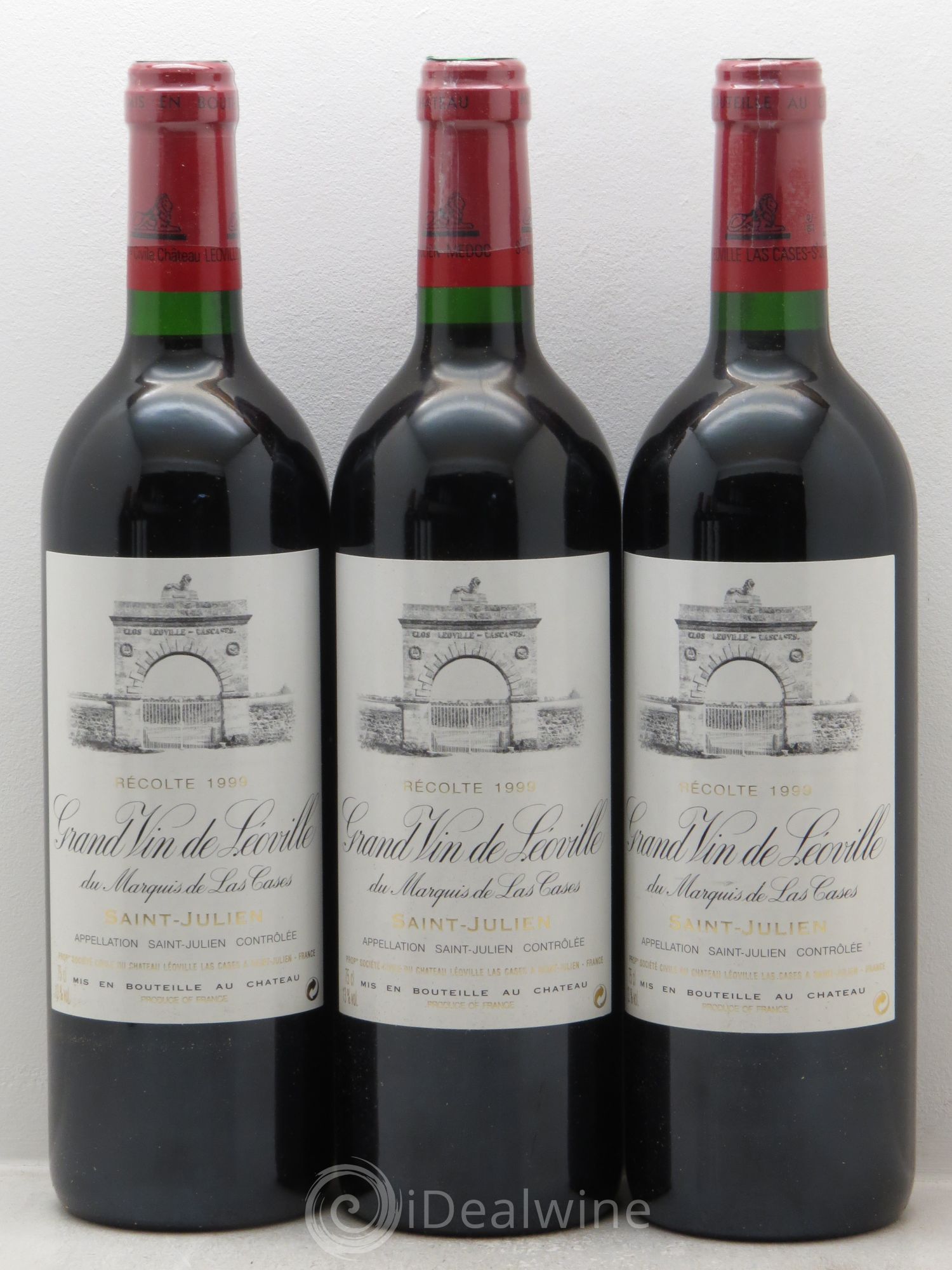 Château Léoville Las Cases 2ème Grand Cru Classé 1999 - Lotto di 12 bottiglie - 2
