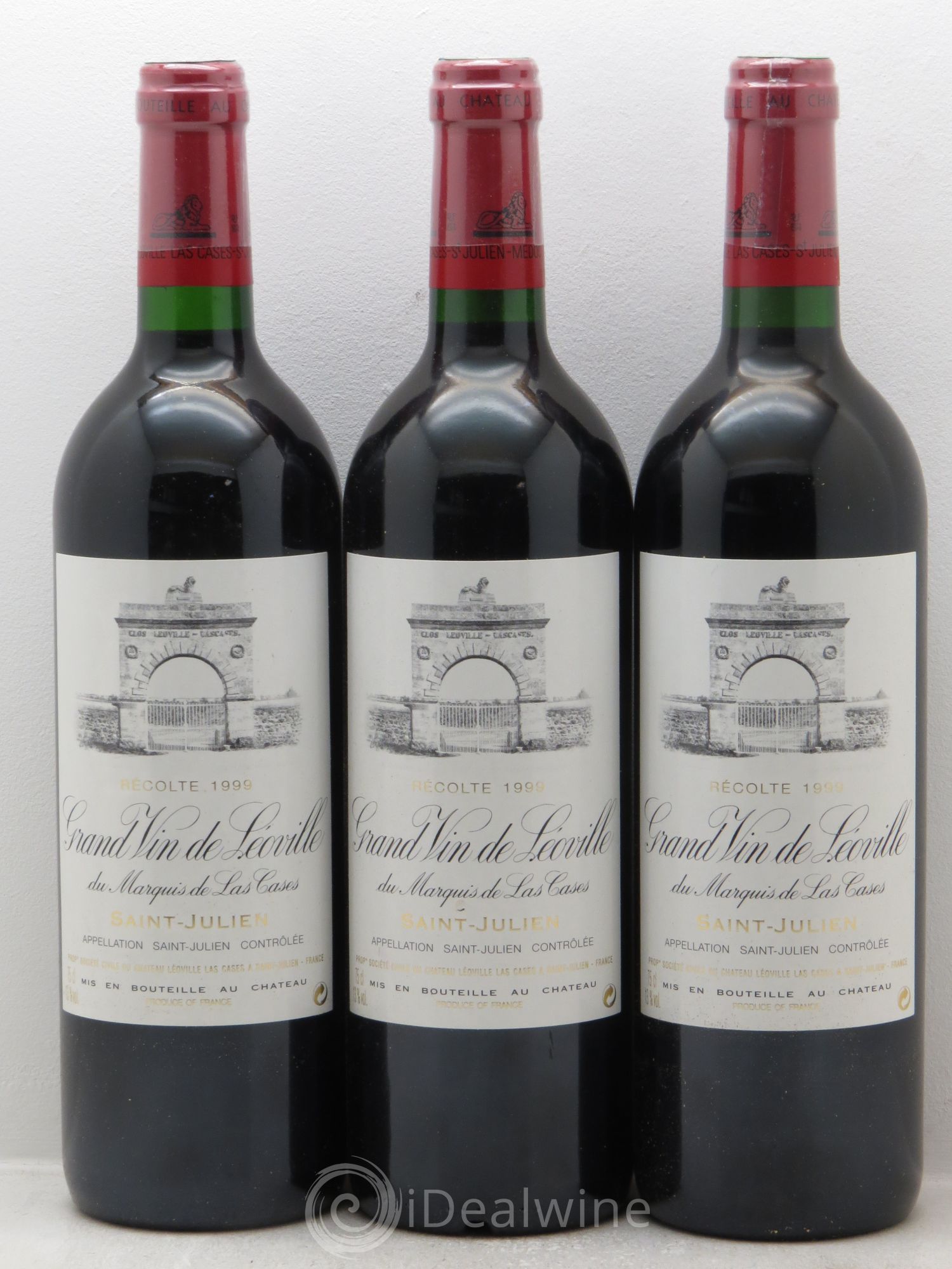 Château Léoville Las Cases 2ème Grand Cru Classé 1999 - Lotto di 12 bottiglie - 3