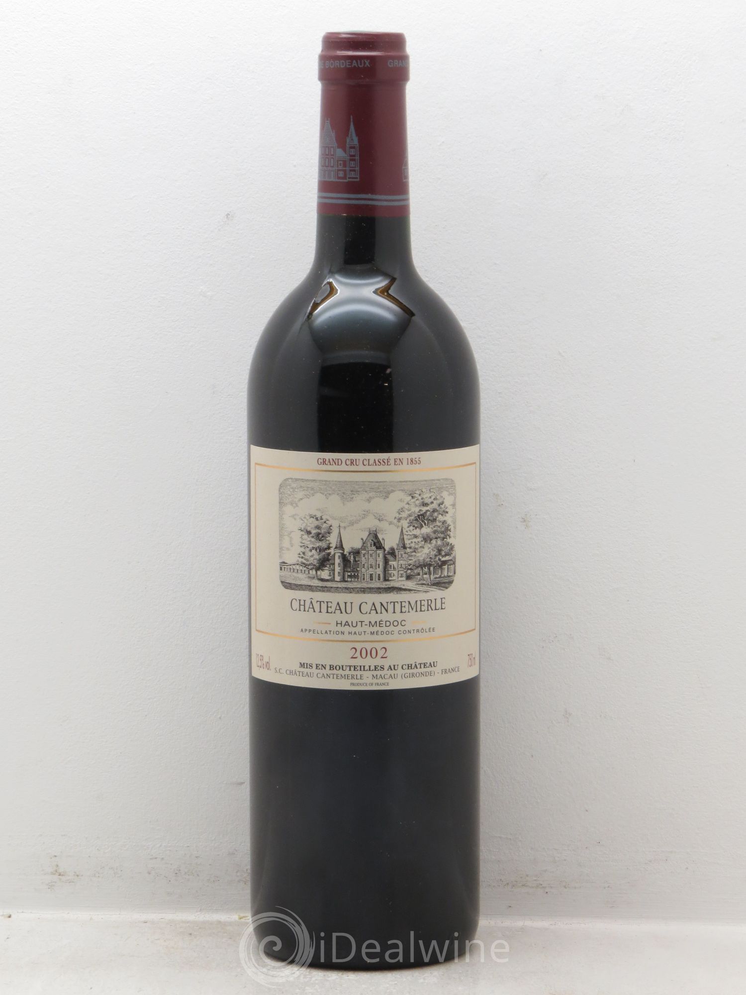 Château Cantemerle 5ème Grand Cru Classé 2002 - Lot de 6 bouteilles - 0