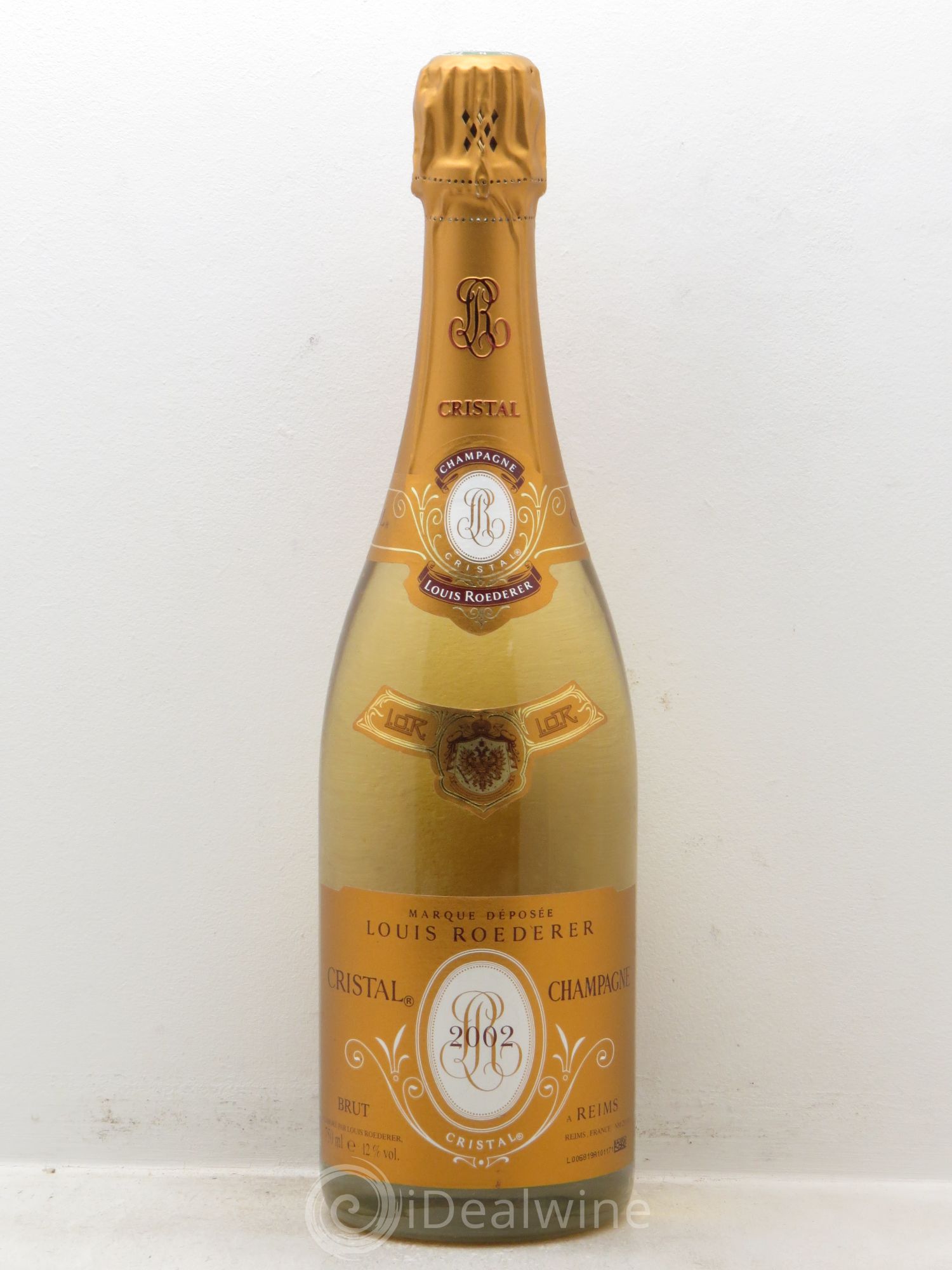 Cristal Louis Roederer 2002 - Lot de 1 bouteille - 0