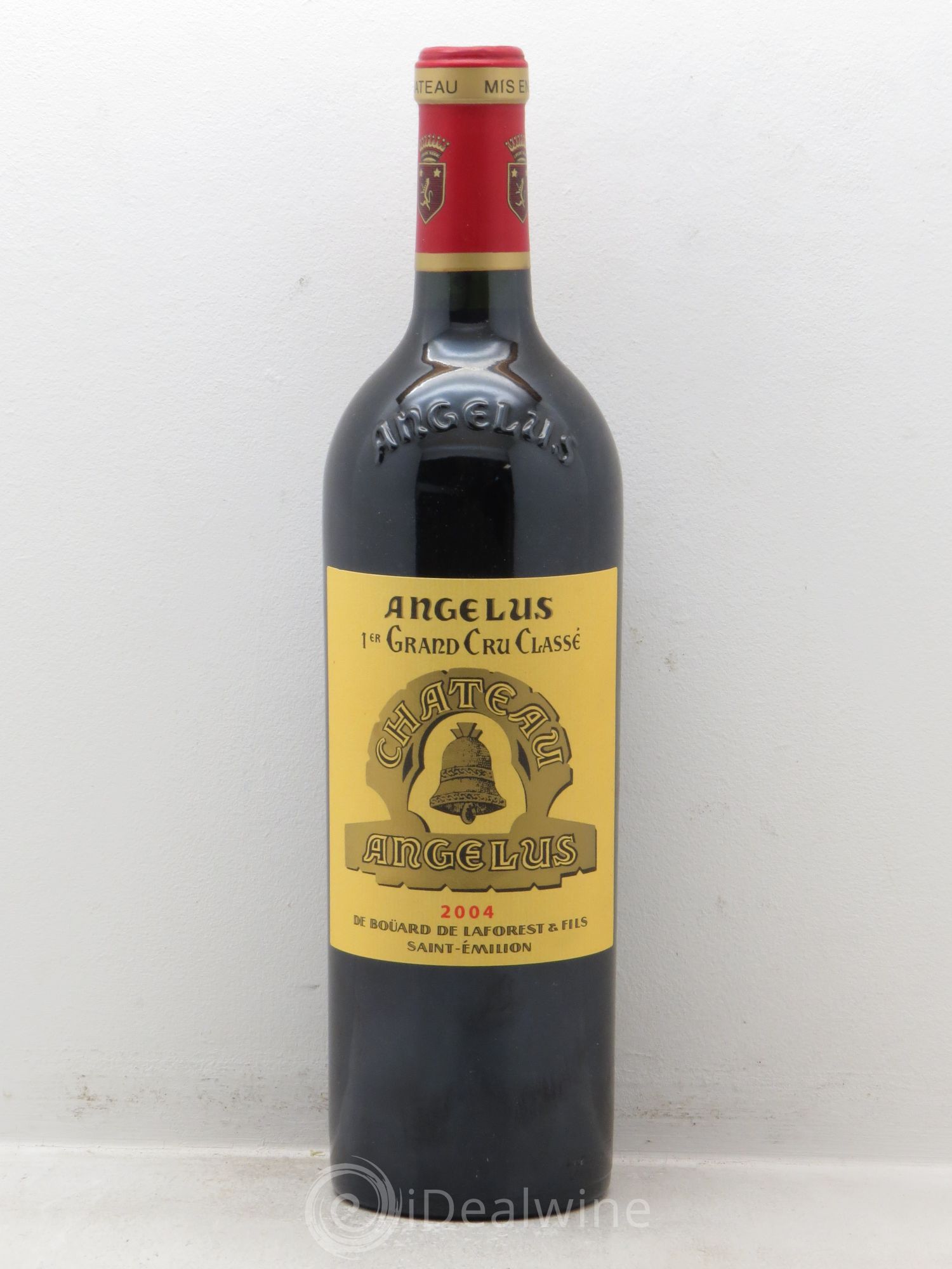 Château Angélus 1er Grand Cru Classé A 2004 - Lot de 1 bouteille - 0