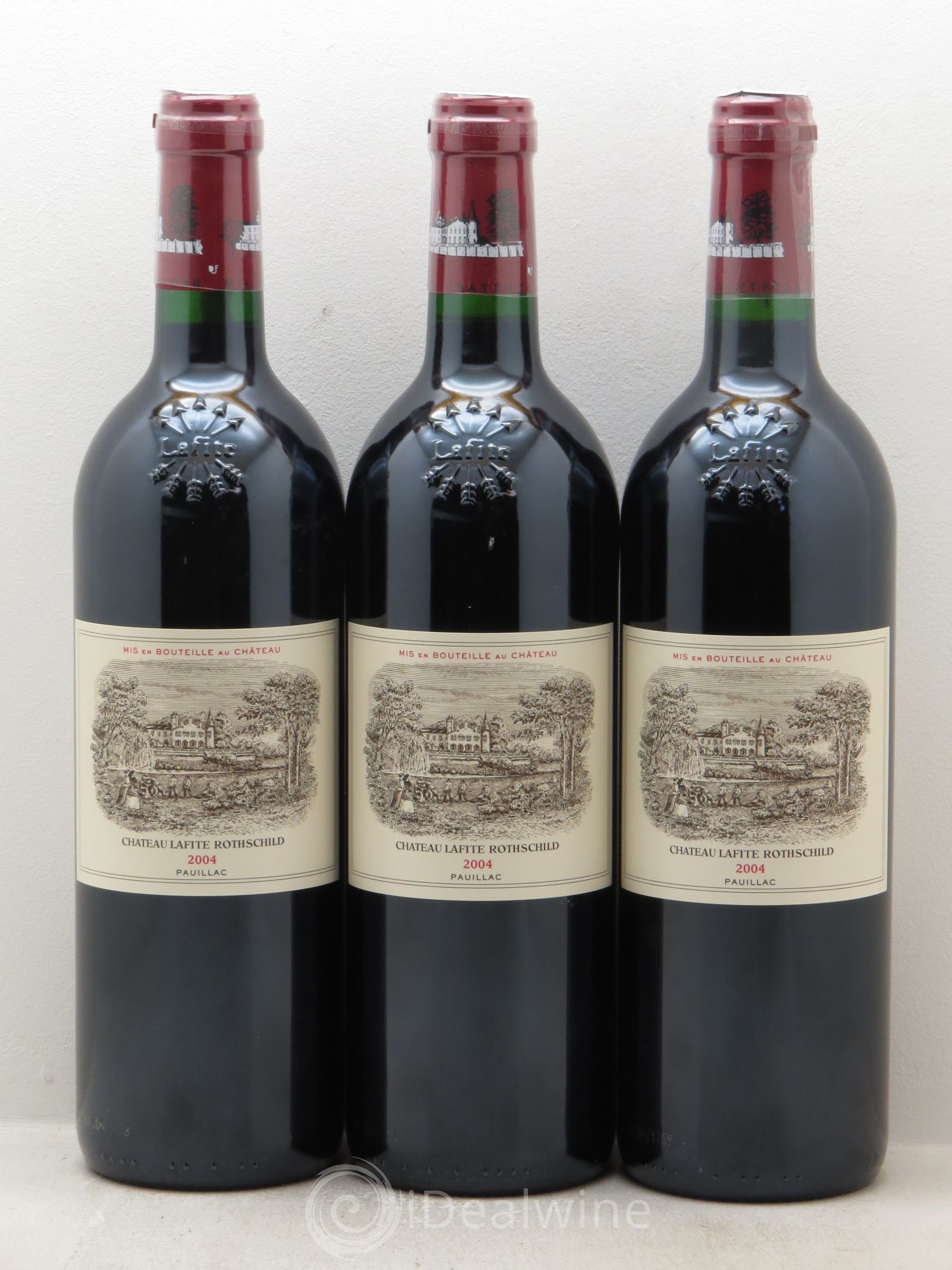 Château Lafite Rothschild 1er Grand Cru Classé 2004 - Lot de 6 bouteilles - 1