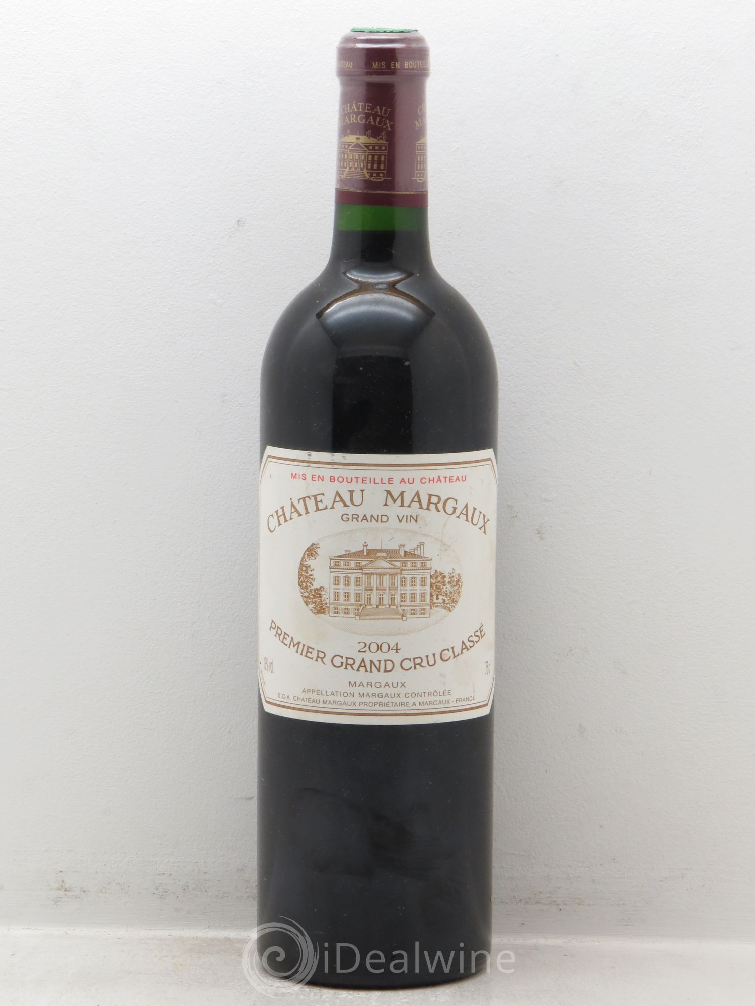 Château Margaux 1er Grand Cru Classé 2004 - Lot de 1 bouteille - 0