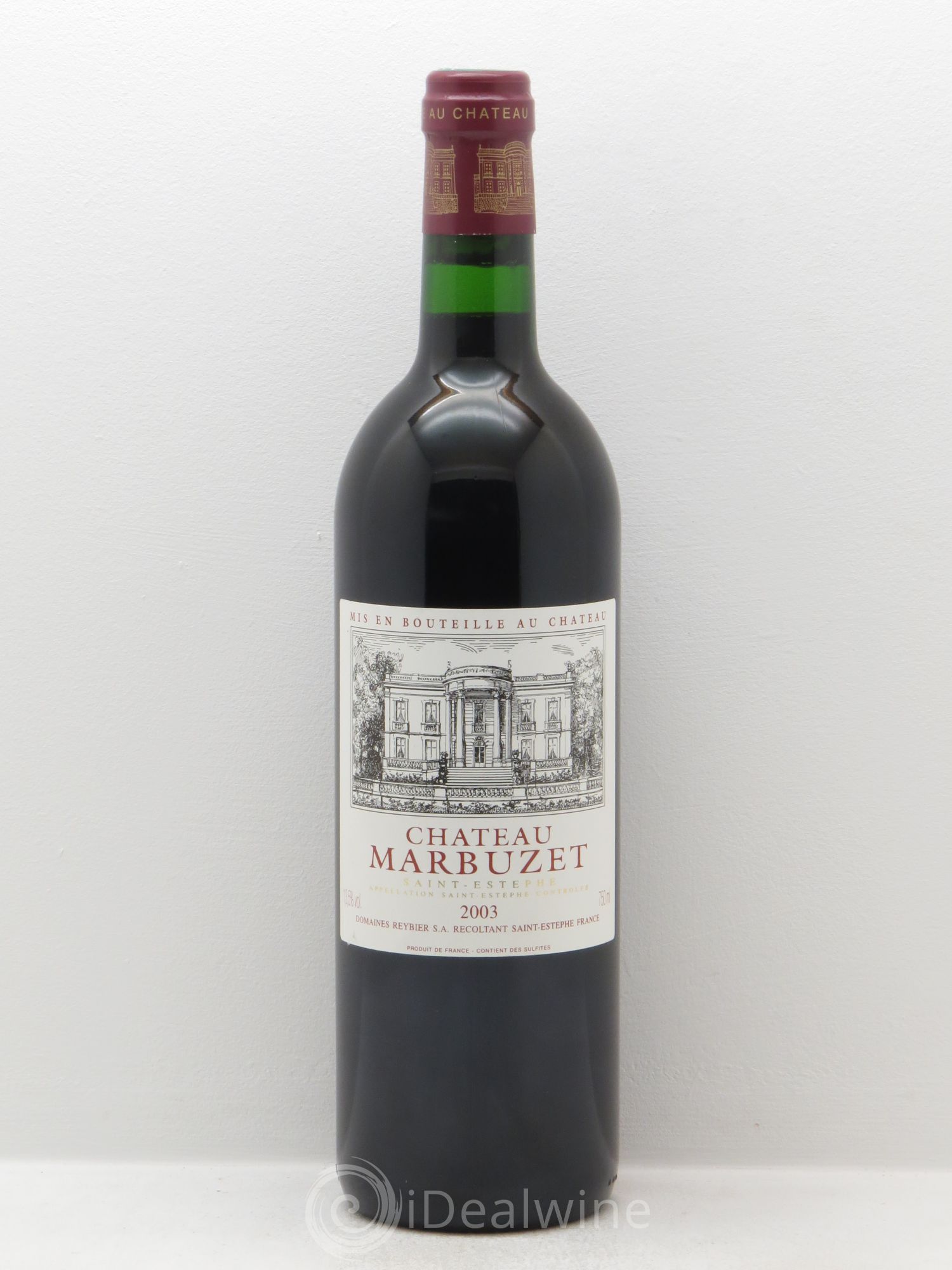 Château de Marbuzet Cru Bourgeois 2003 - Lot de 1 bouteille - 0