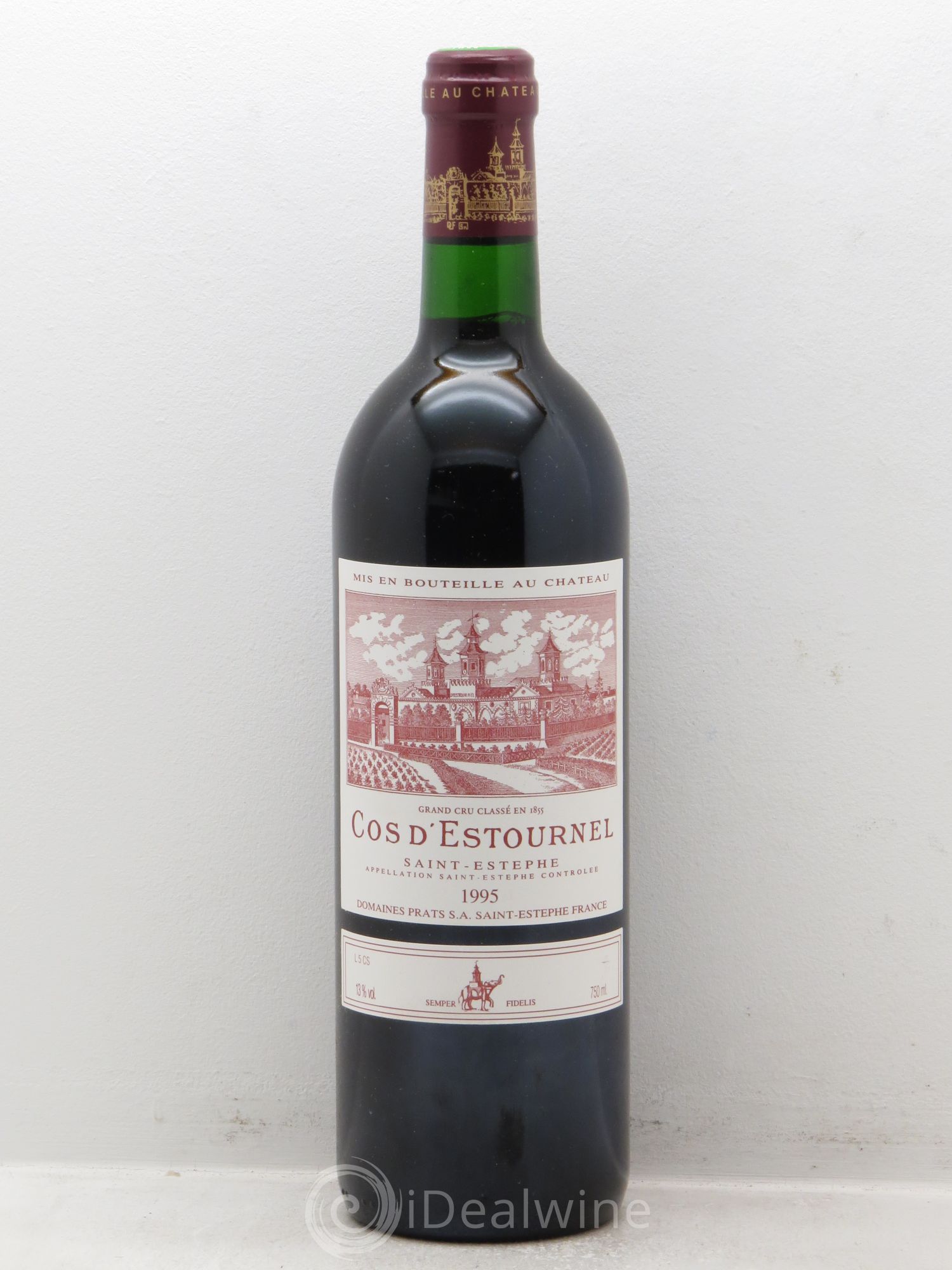 Cos d'Estournel 2ème Grand Cru Classé 1995 - Lot de 6 bouteilles - 0