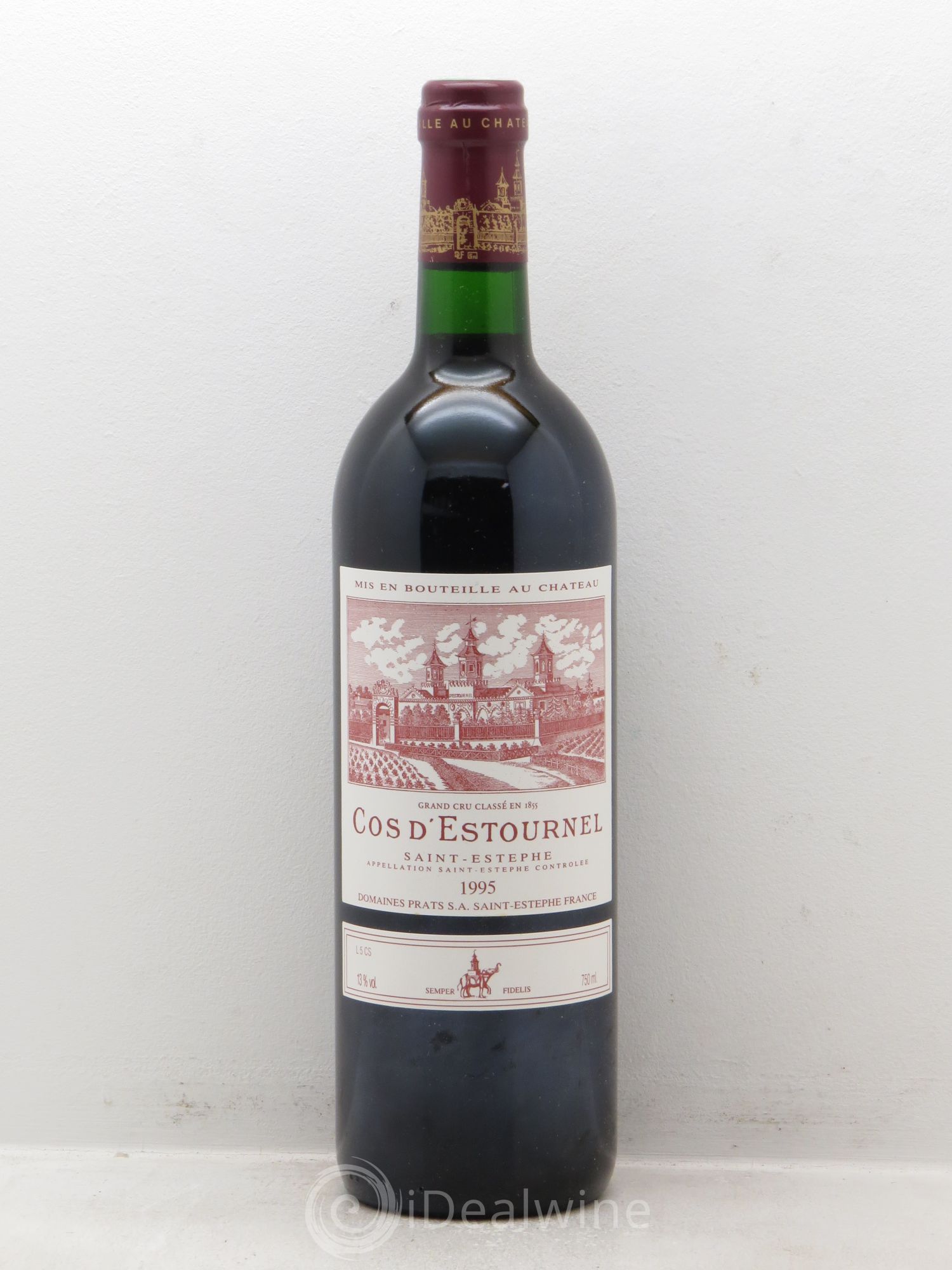 Cos d'Estournel 2ème Grand Cru Classé 1995 - Lot de 6 bouteilles - 0