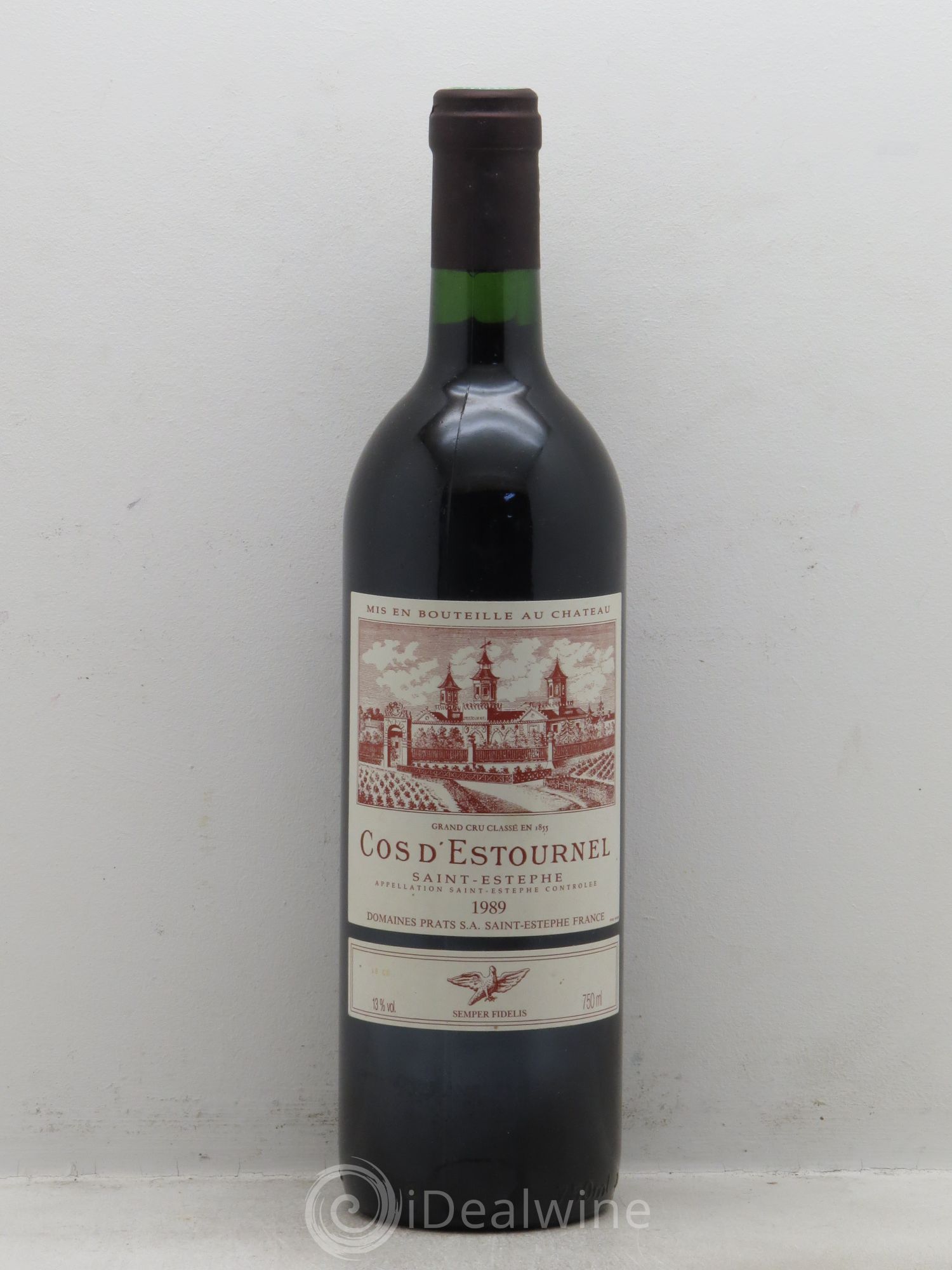 Cos d'Estournel 2ème Grand Cru Classé 1989 - Lot de 1 bouteille - 0
