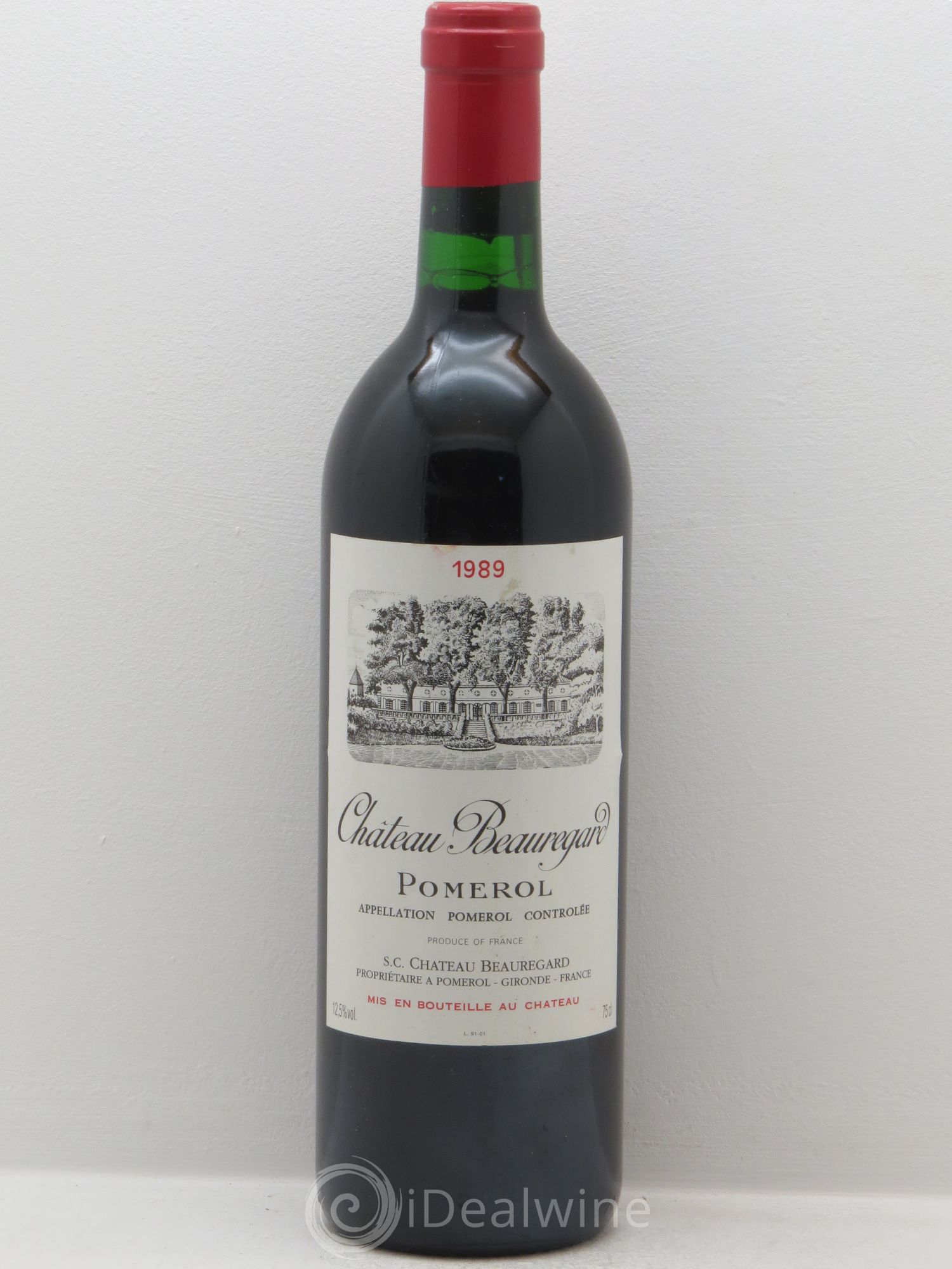 Château Beauregard 1989 - Lot de 1 bouteille - 0