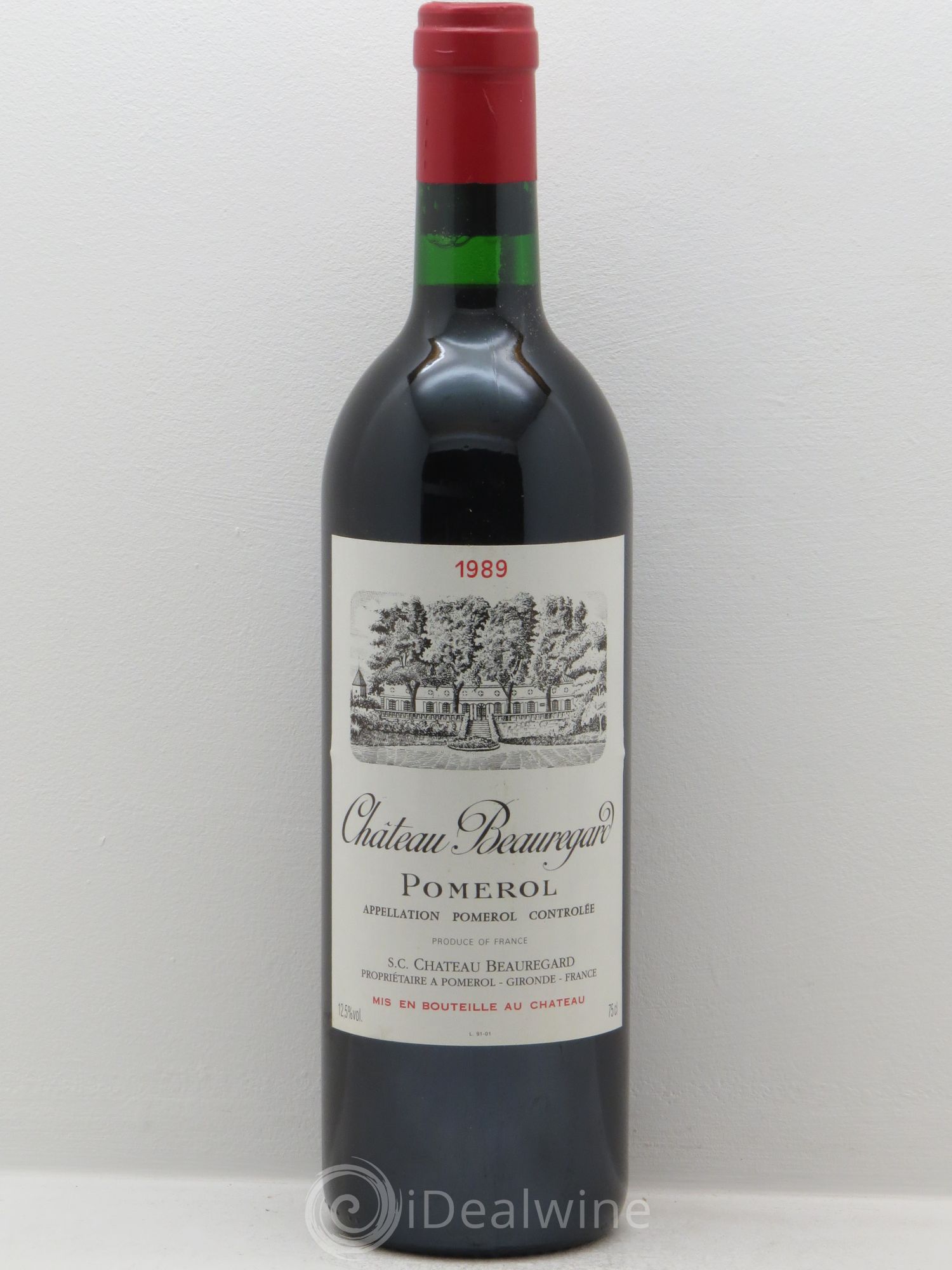 Château Beauregard 1989 - Lot de 1 bouteille - 0