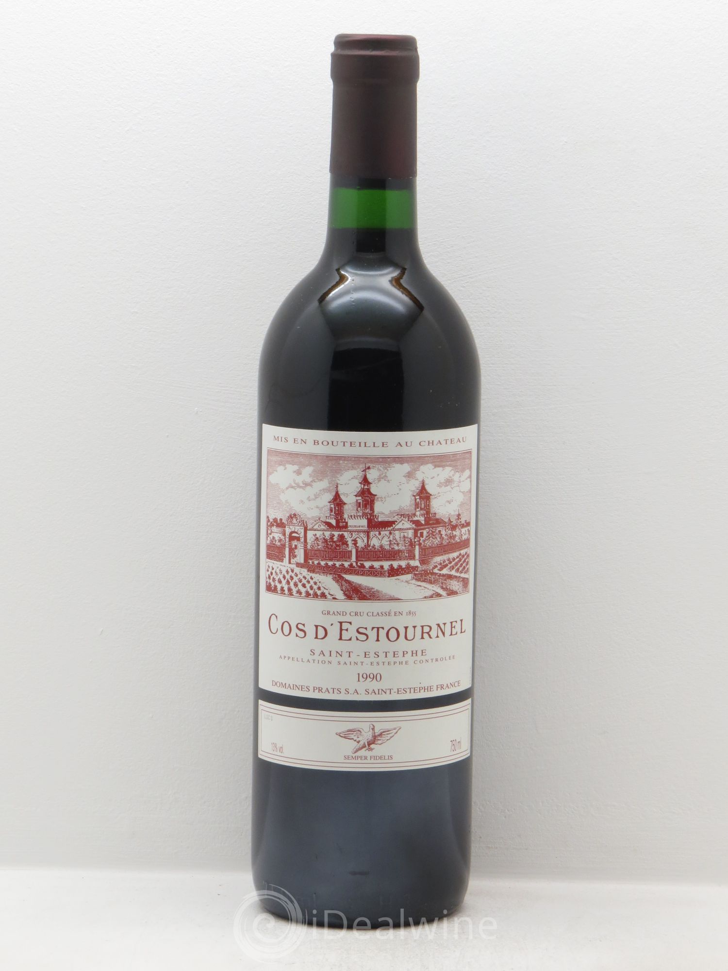 Cos d'Estournel 2ème Grand Cru Classé 1990 - Lot de 1 bouteille - 0