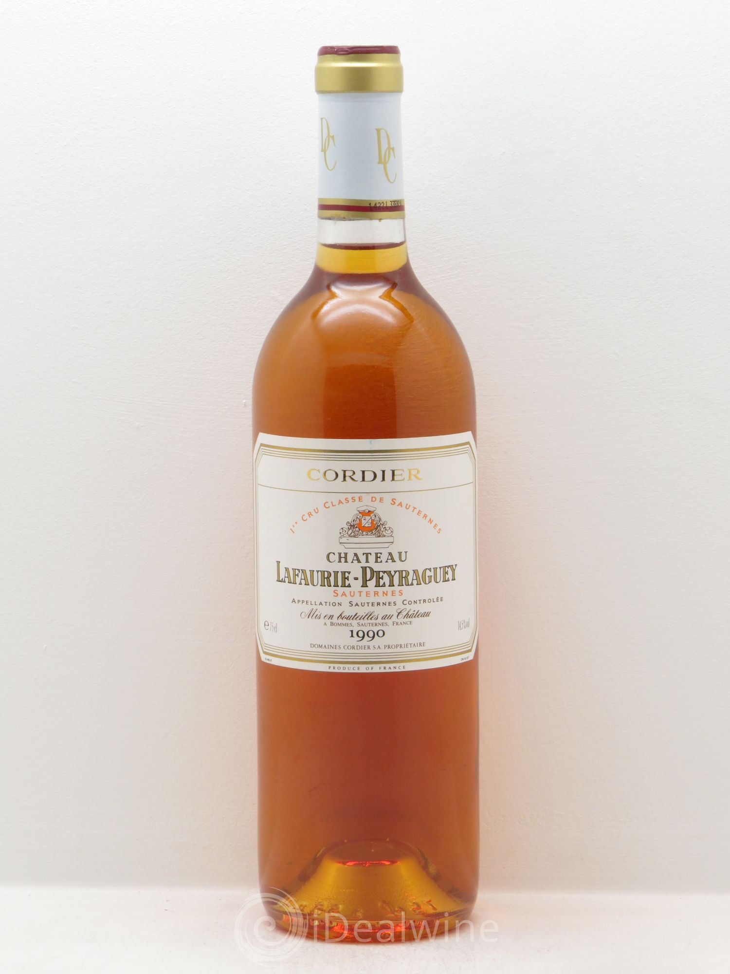 Château Lafaurie-Peyraguey 1er Grand Cru Classé 1990 - Lotto di 1 bottiglia - 0
