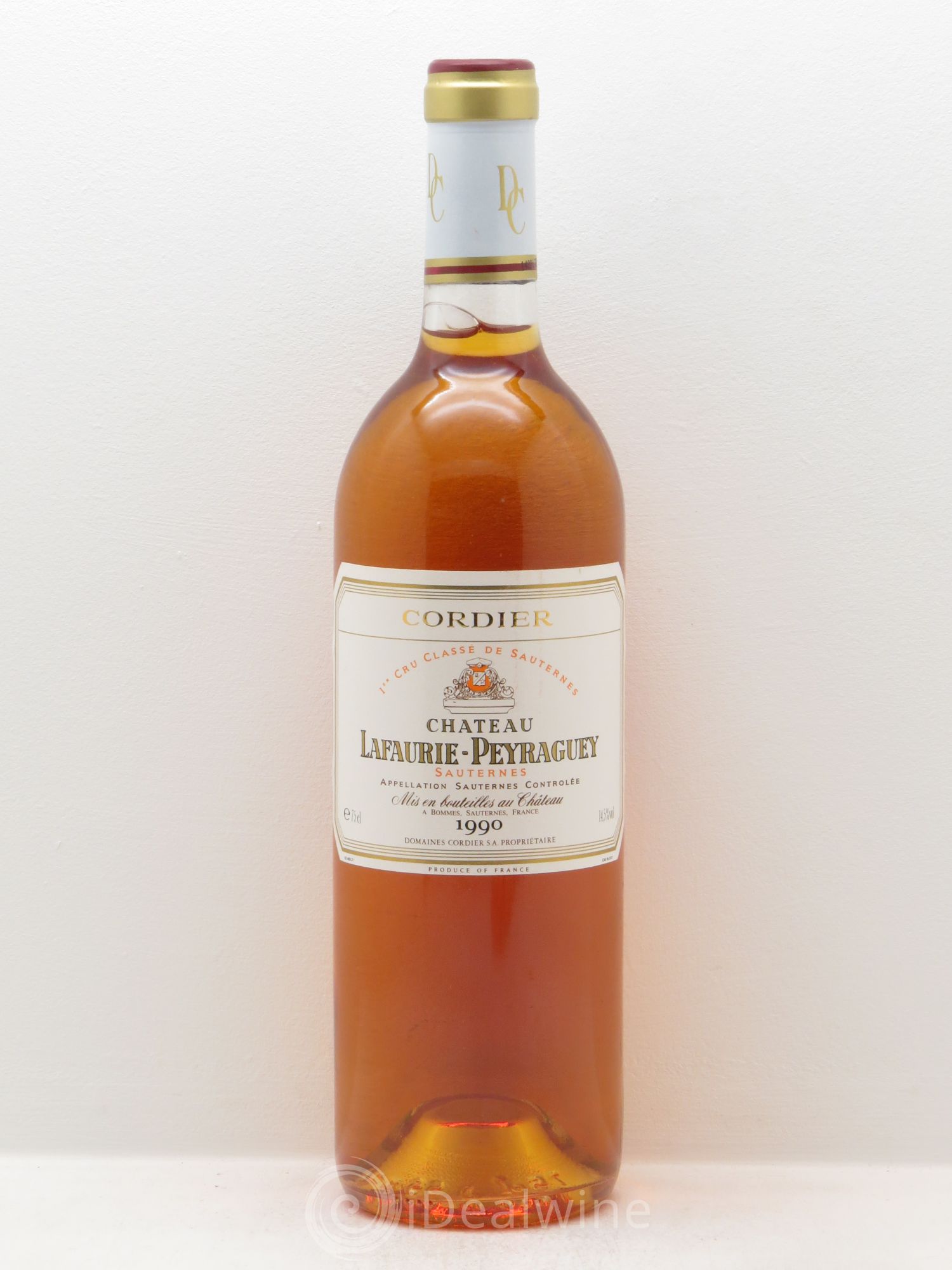 Château Lafaurie-Peyraguey 1er Grand Cru Classé 1990 - Lotto di 1 bottiglia - 0