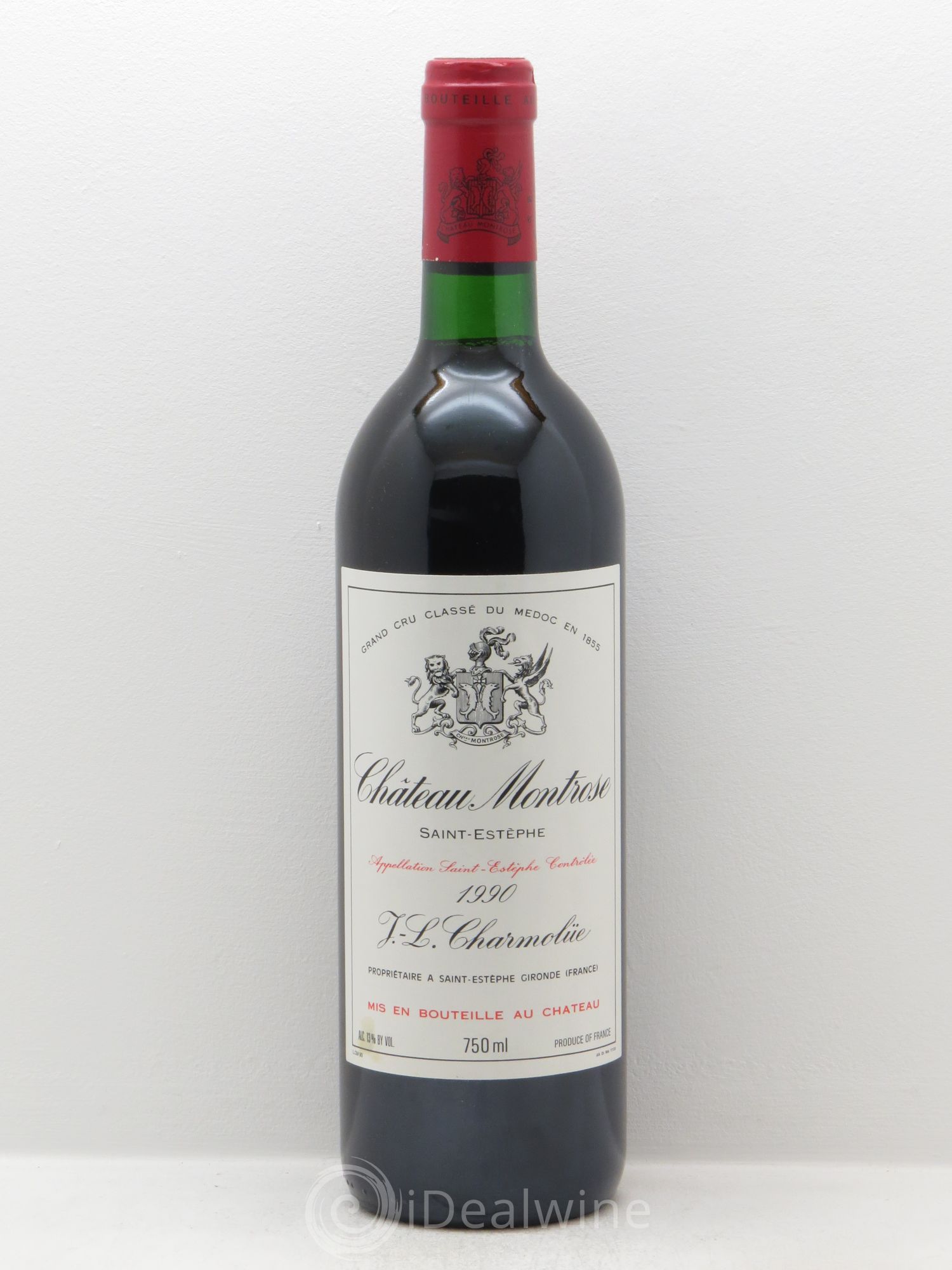Château Montrose 2ème Grand Cru Classé 1990 - Lot de 1 bouteille - 0