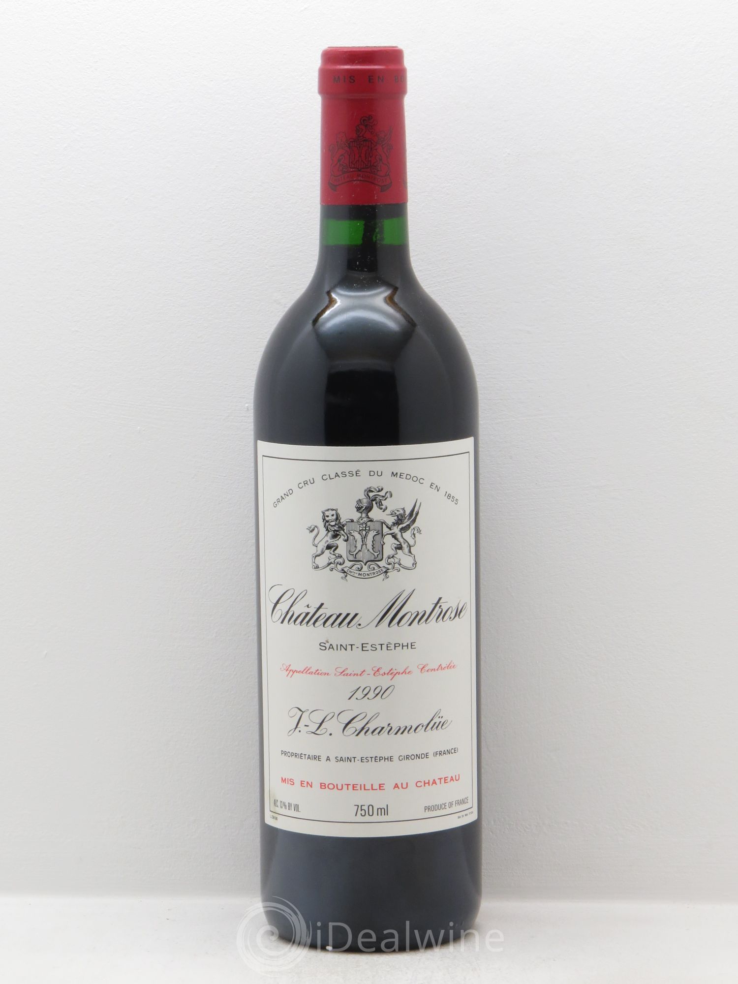 Château Montrose 2ème Grand Cru Classé 1990 - Lot de 1 bouteille - 0