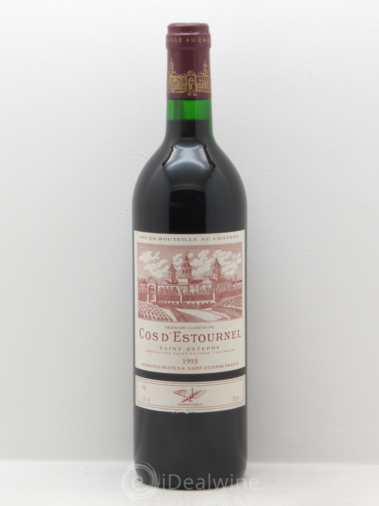 Cos d'Estournel 2ème Grand Cru Classé 1993 - Lot de 1 bouteille - 0