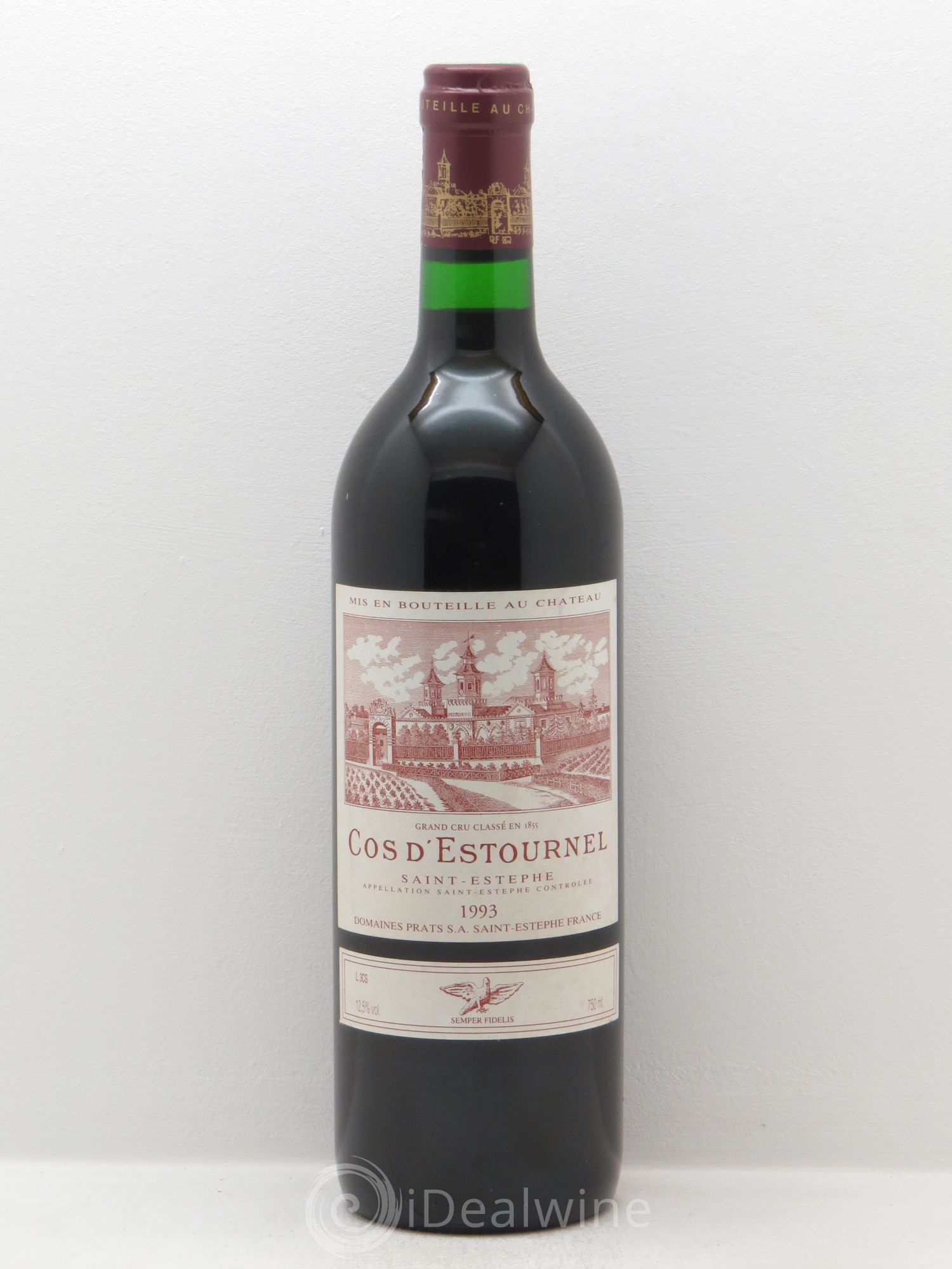 Cos d'Estournel 2ème Grand Cru Classé 1993 - Lot de 1 bouteille - 0