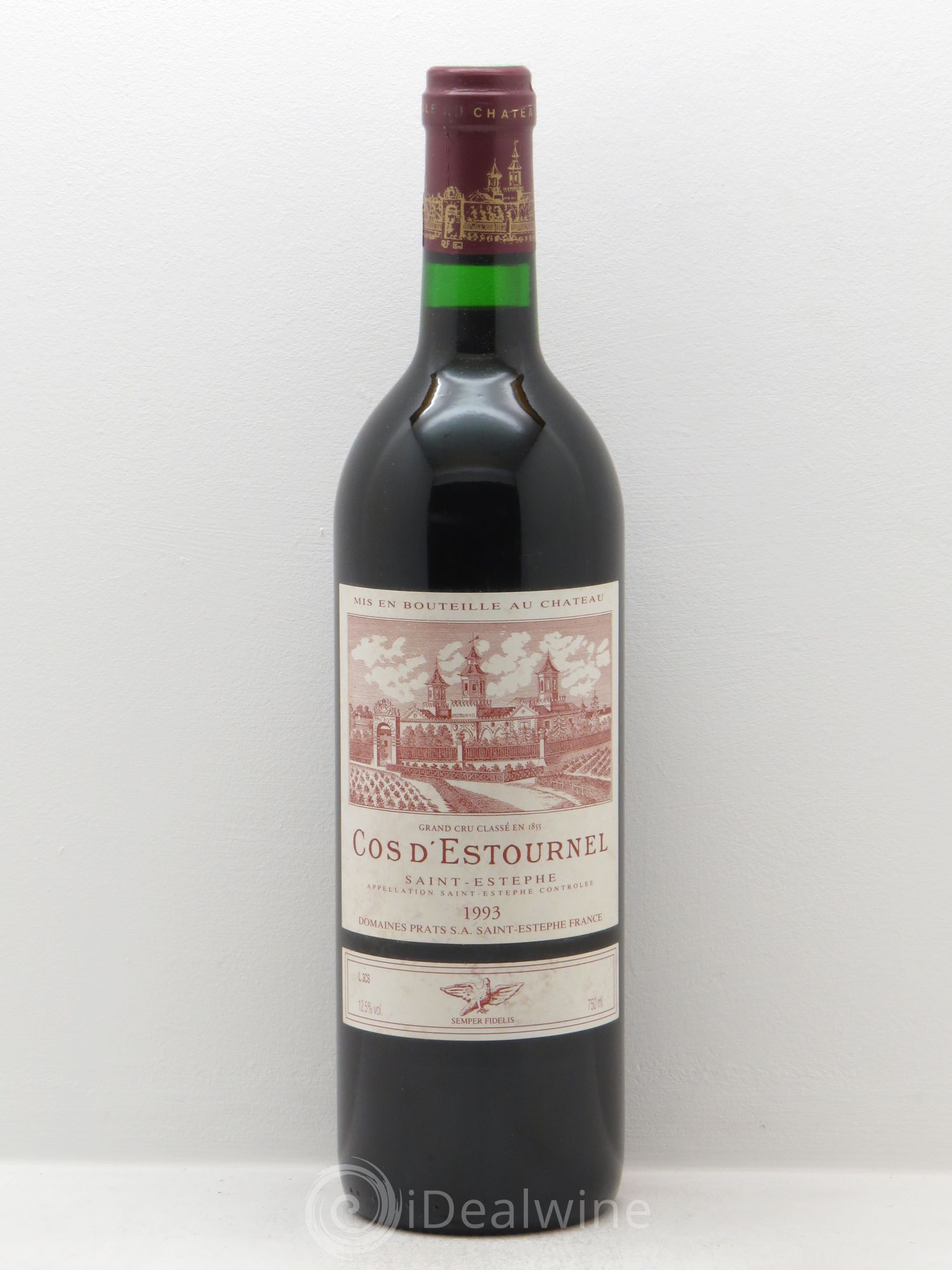 Cos d'Estournel 2ème Grand Cru Classé 1993 - Lot de 1 bouteille - 0