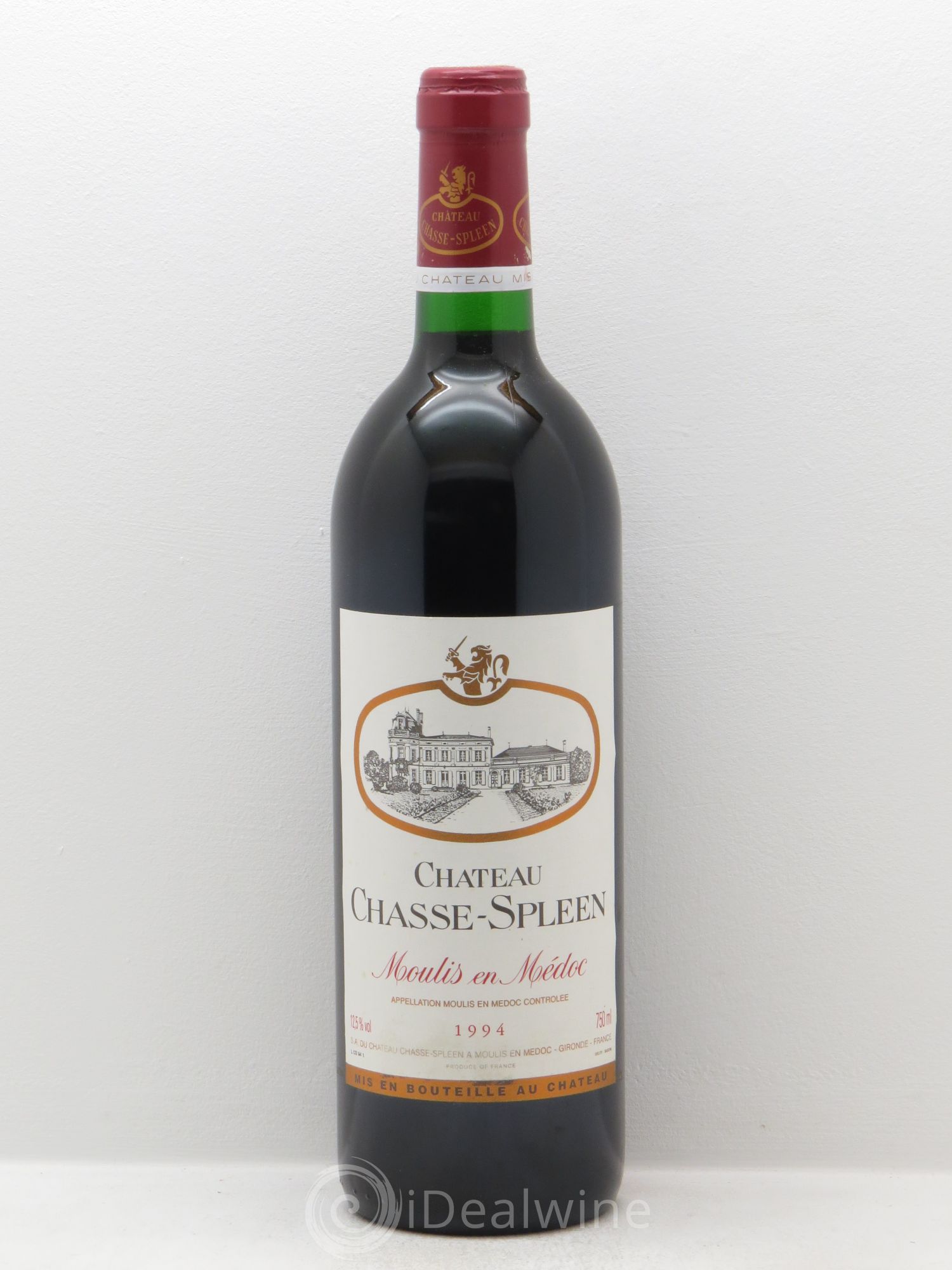 Château Chasse Spleen 1994 - Lot de 1 bouteille - 0
