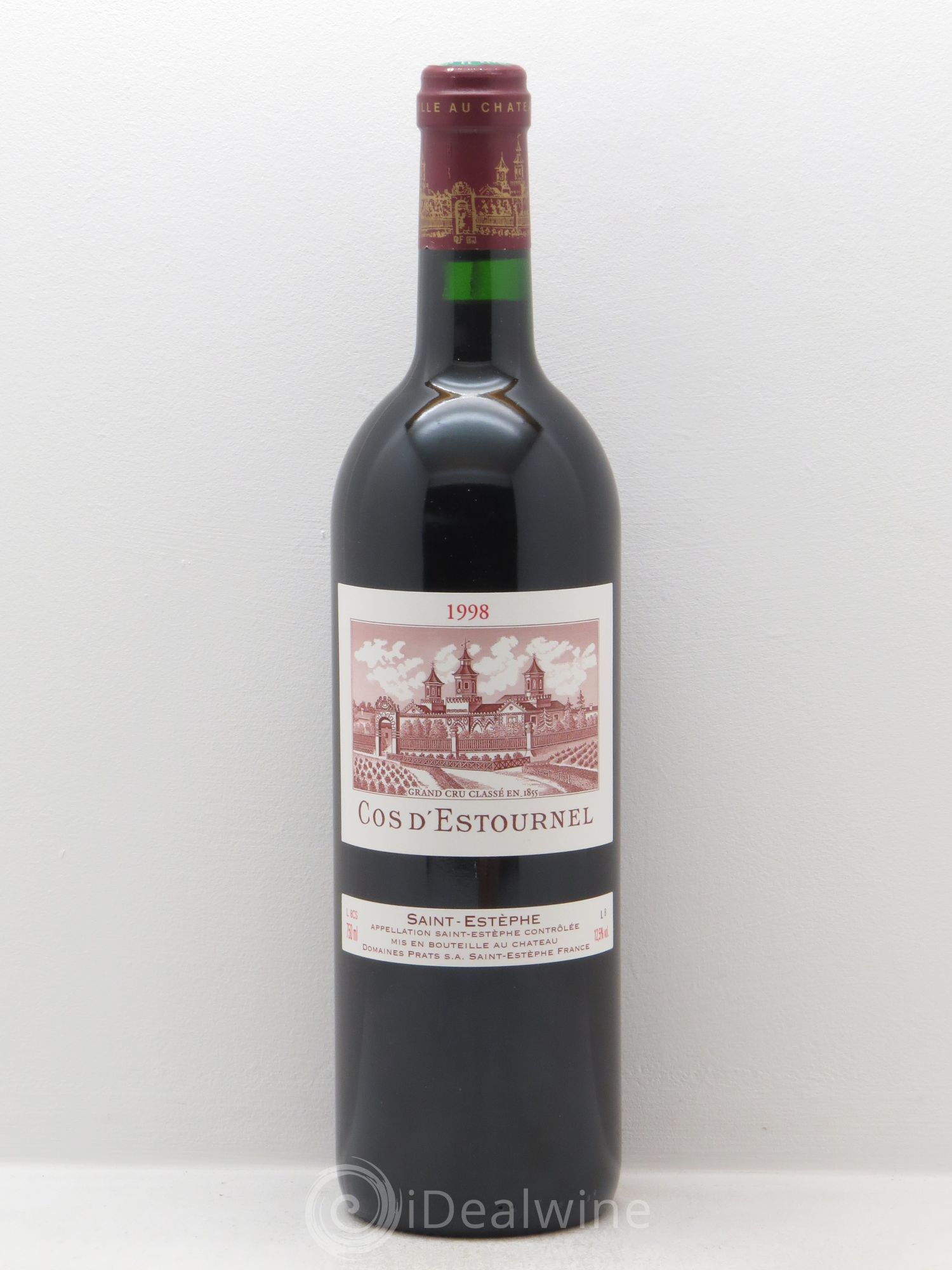 Cos d'Estournel 2ème Grand Cru Classé 1998 - Lot de 1 bouteille - 0