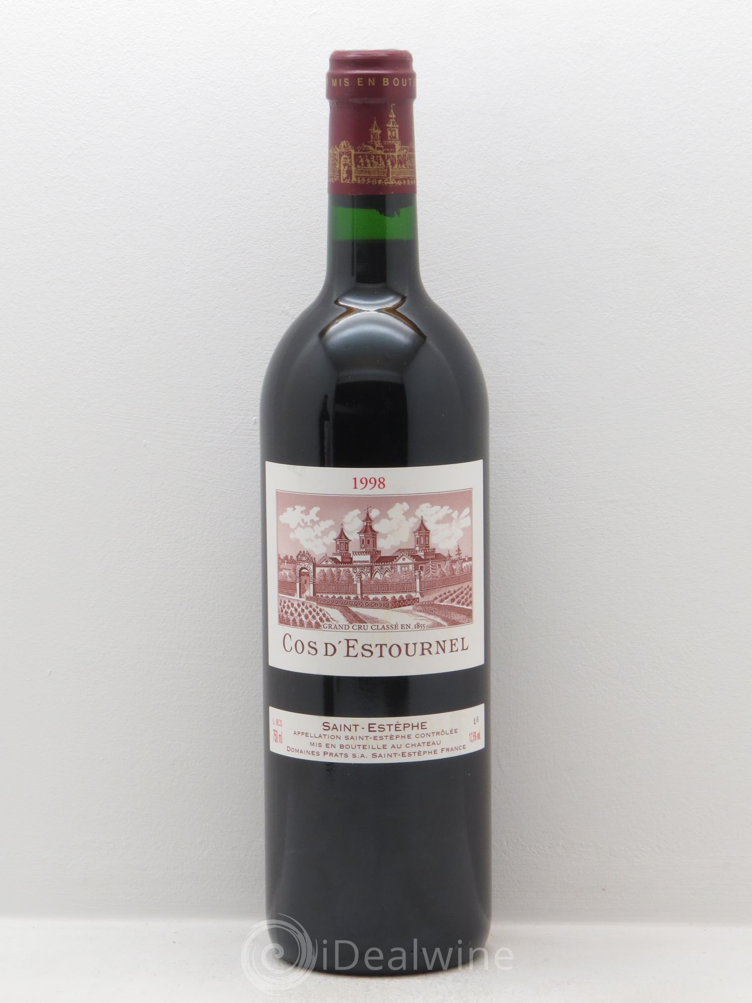Cos d'Estournel 2ème Grand Cru Classé 1998 - Lot de 6 bouteilles - 0