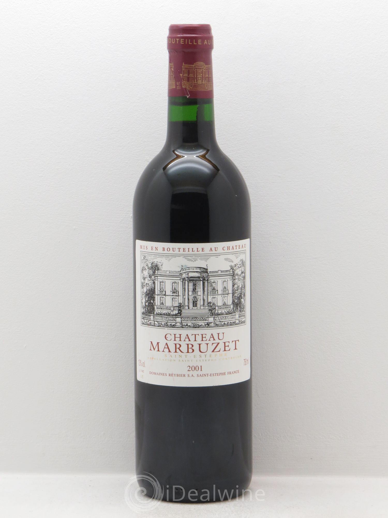 Château de Marbuzet Cru Bourgeois 2001 - Lot de 1 bouteille - 0