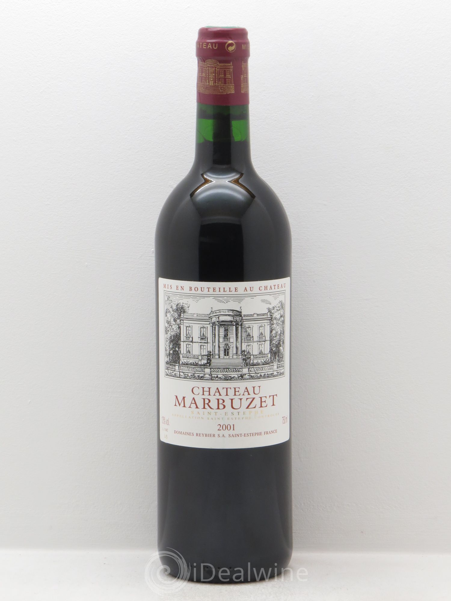 Château de Marbuzet Cru Bourgeois 2001 - Lot de 1 bouteille - 0