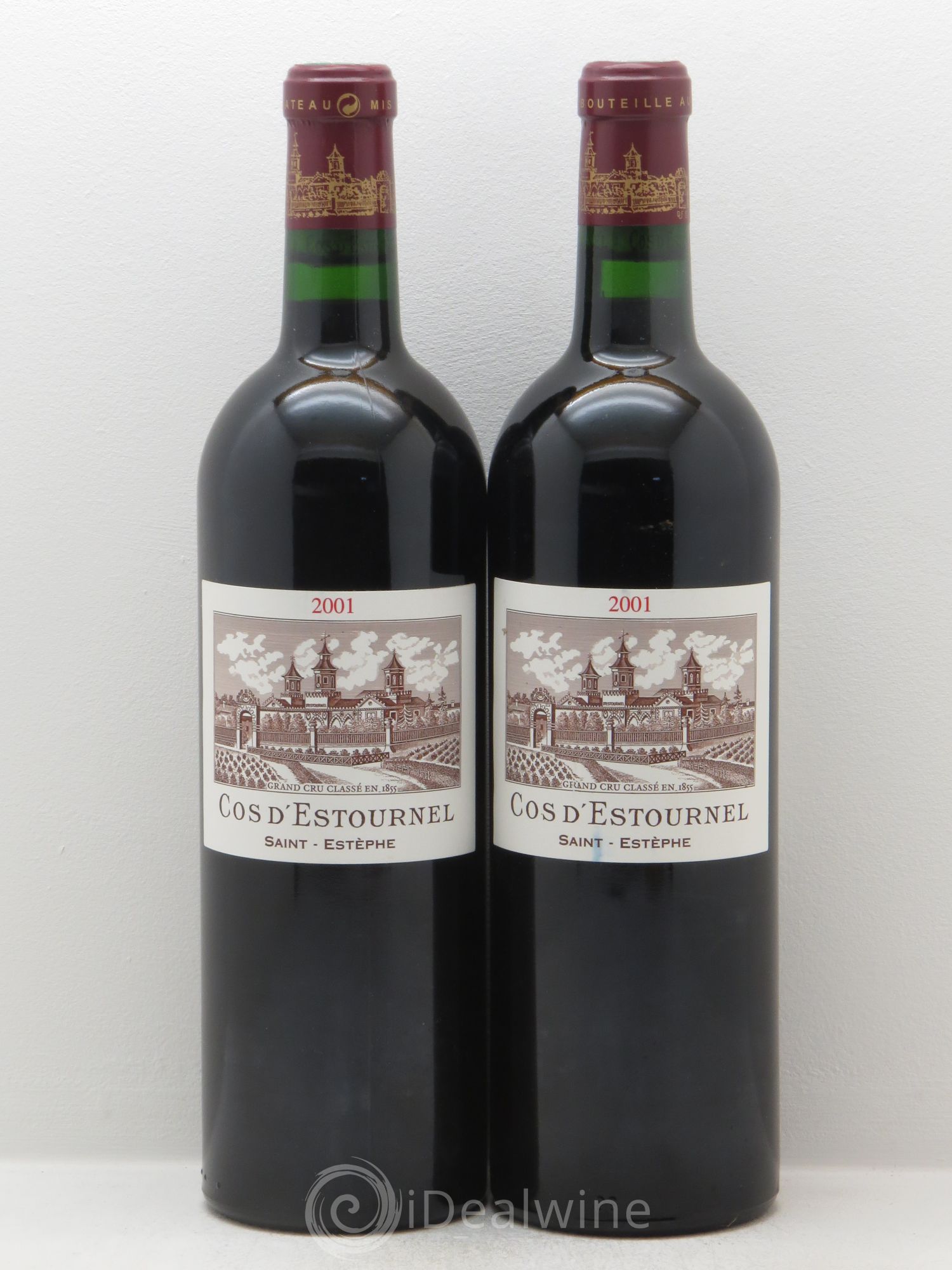 Cos d'Estournel 2ème Grand Cru Classé 2001 - Lot de 2 bouteilles - 0