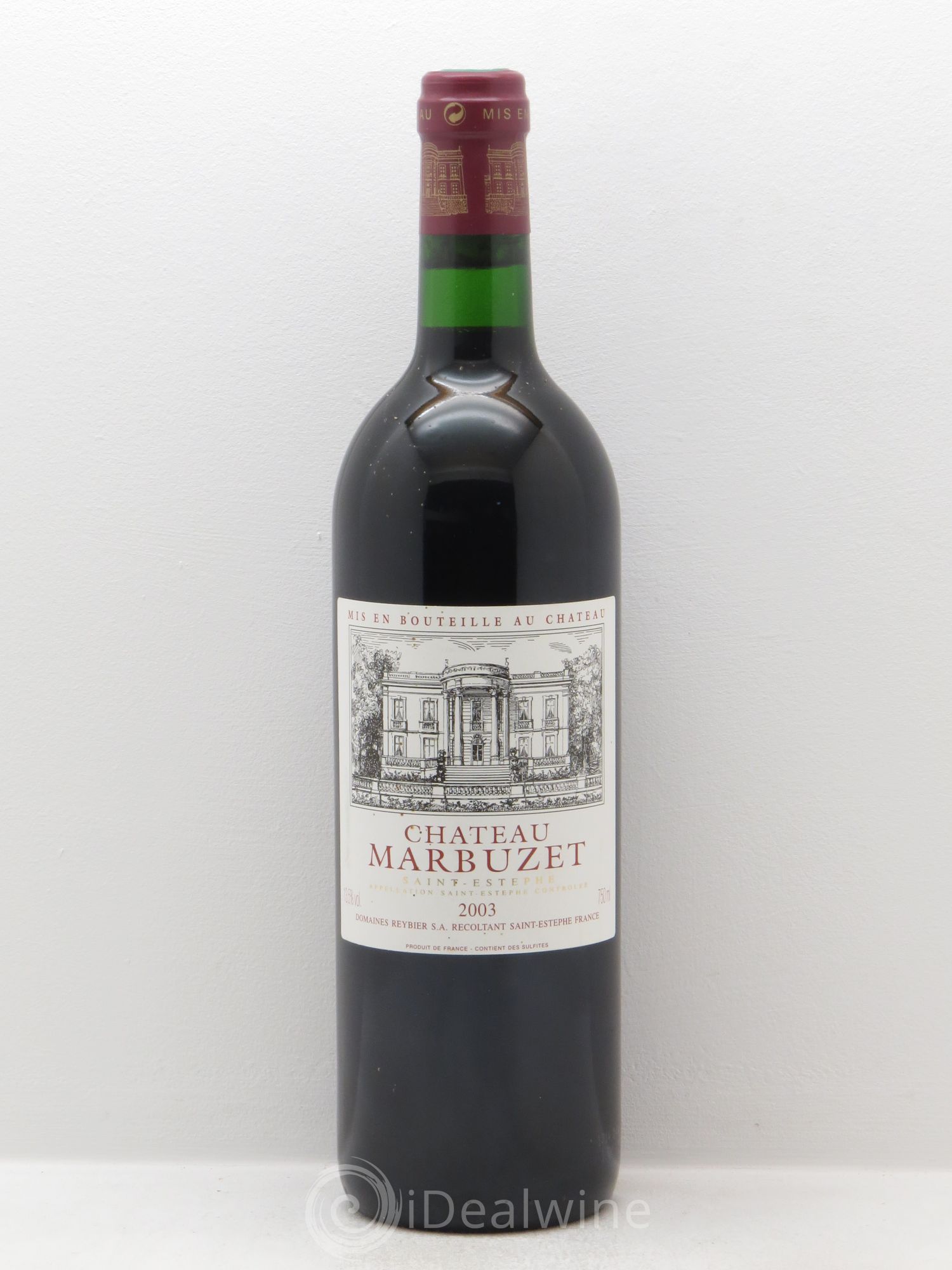 Château de Marbuzet Cru Bourgeois 2003 - Lot de 1 bouteille - 0