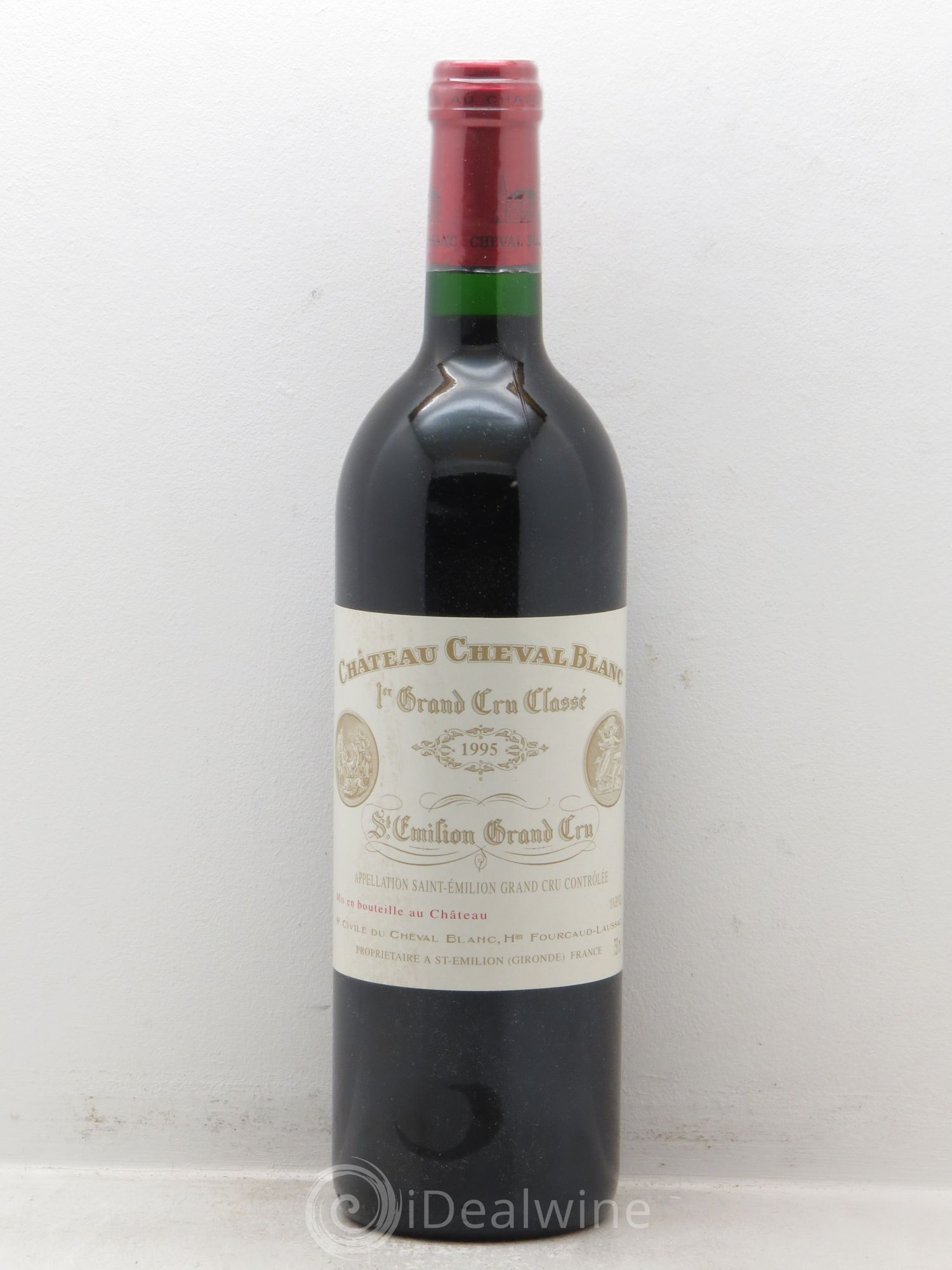 Château Cheval Blanc 1er Grand Cru Classé A 1995 - Lot de 1 bouteille - 0
