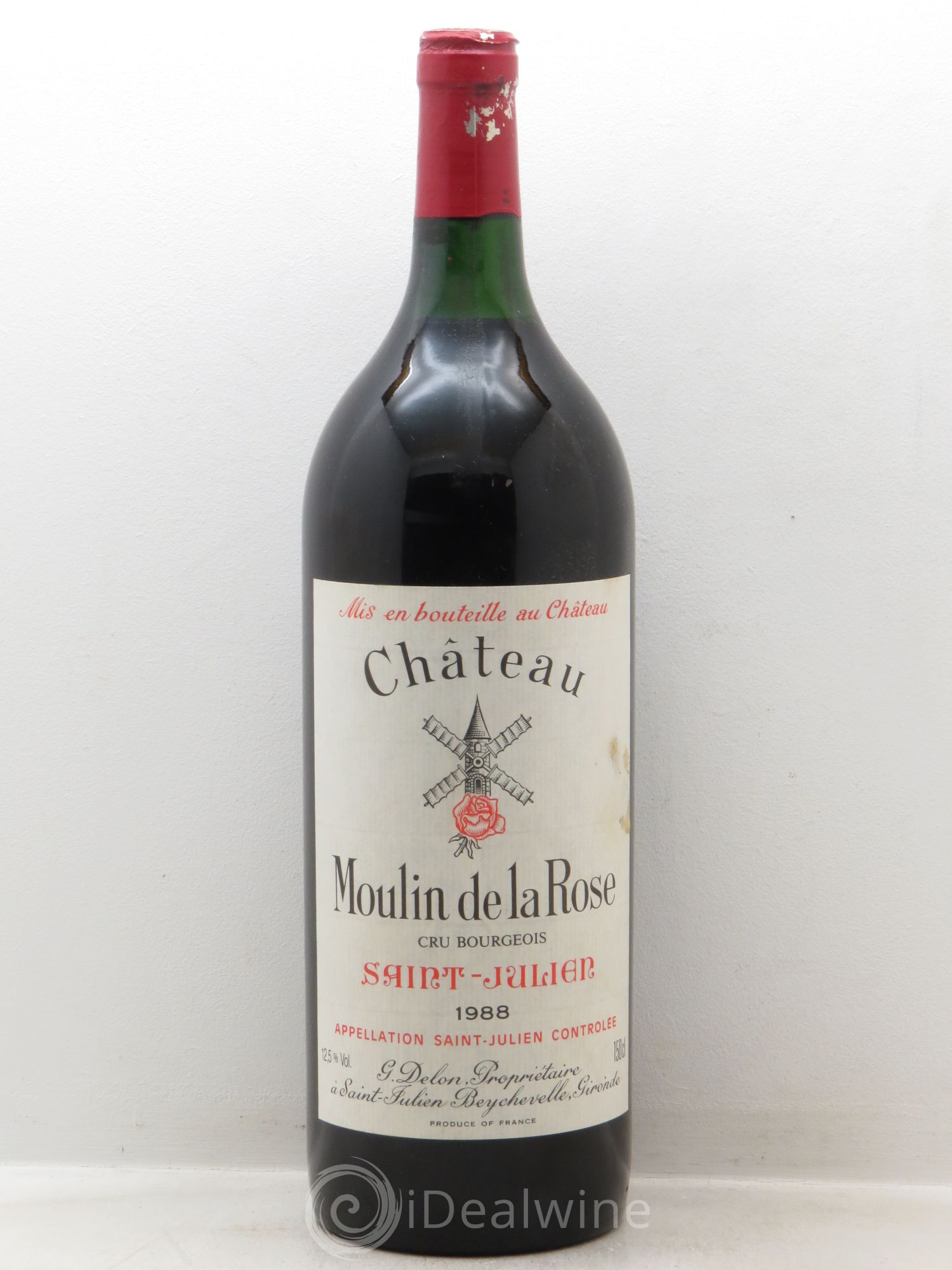 Château Moulin de la Rose Cru Bourgeois 1988 - Lot de 1 magnum - 0