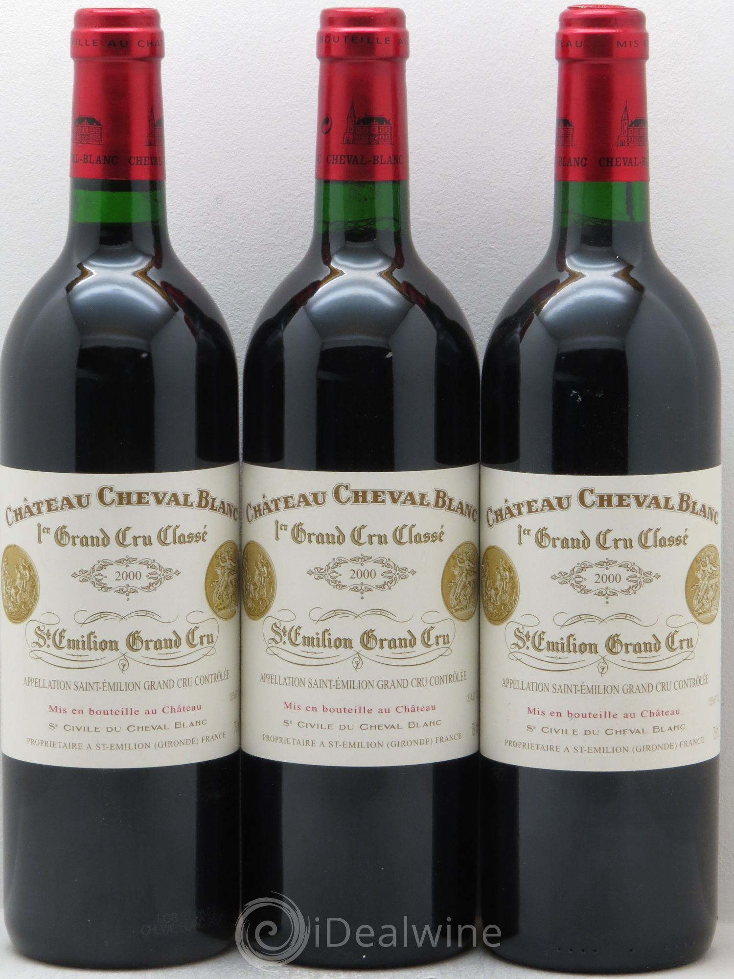 Château Cheval Blanc 1er Grand Cru Classé A 2000 - Lot de 12 bouteilles - 4