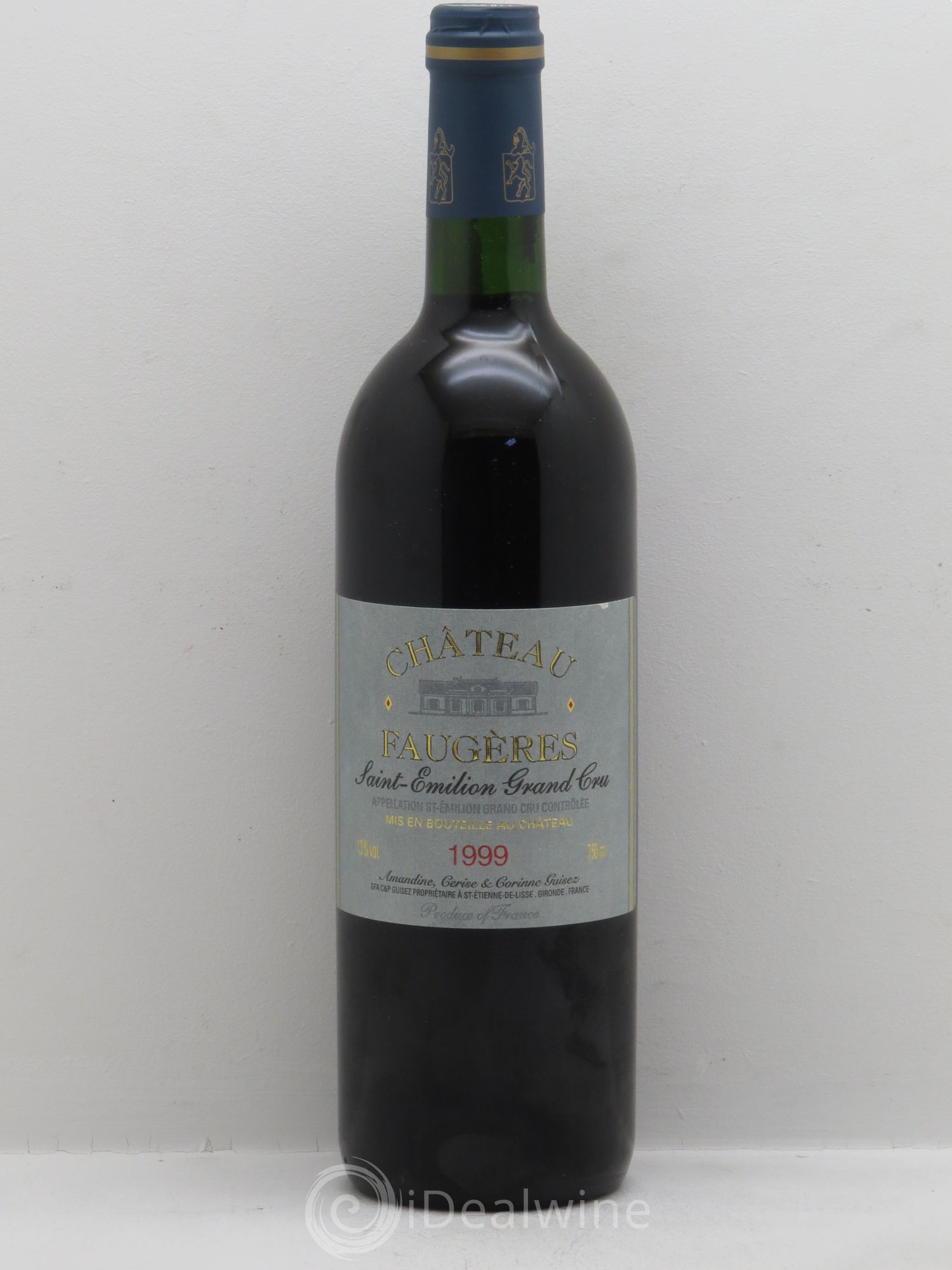 Château Faugères Grand Cru Classé 1999 - Lot de 12 bouteilles - 0