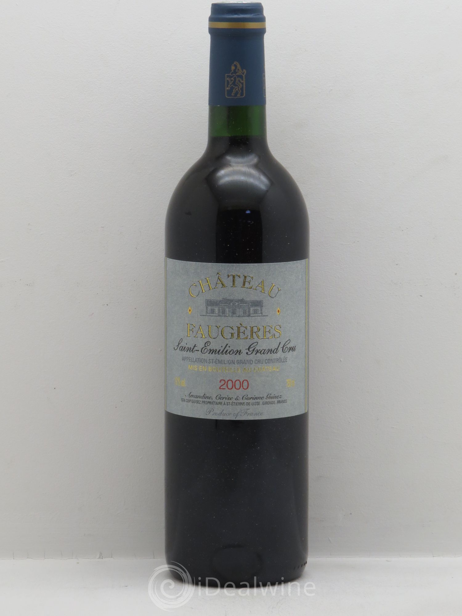 Château Faugères Grand Cru Classé 2000 - Lot de 12 bouteilles - 0