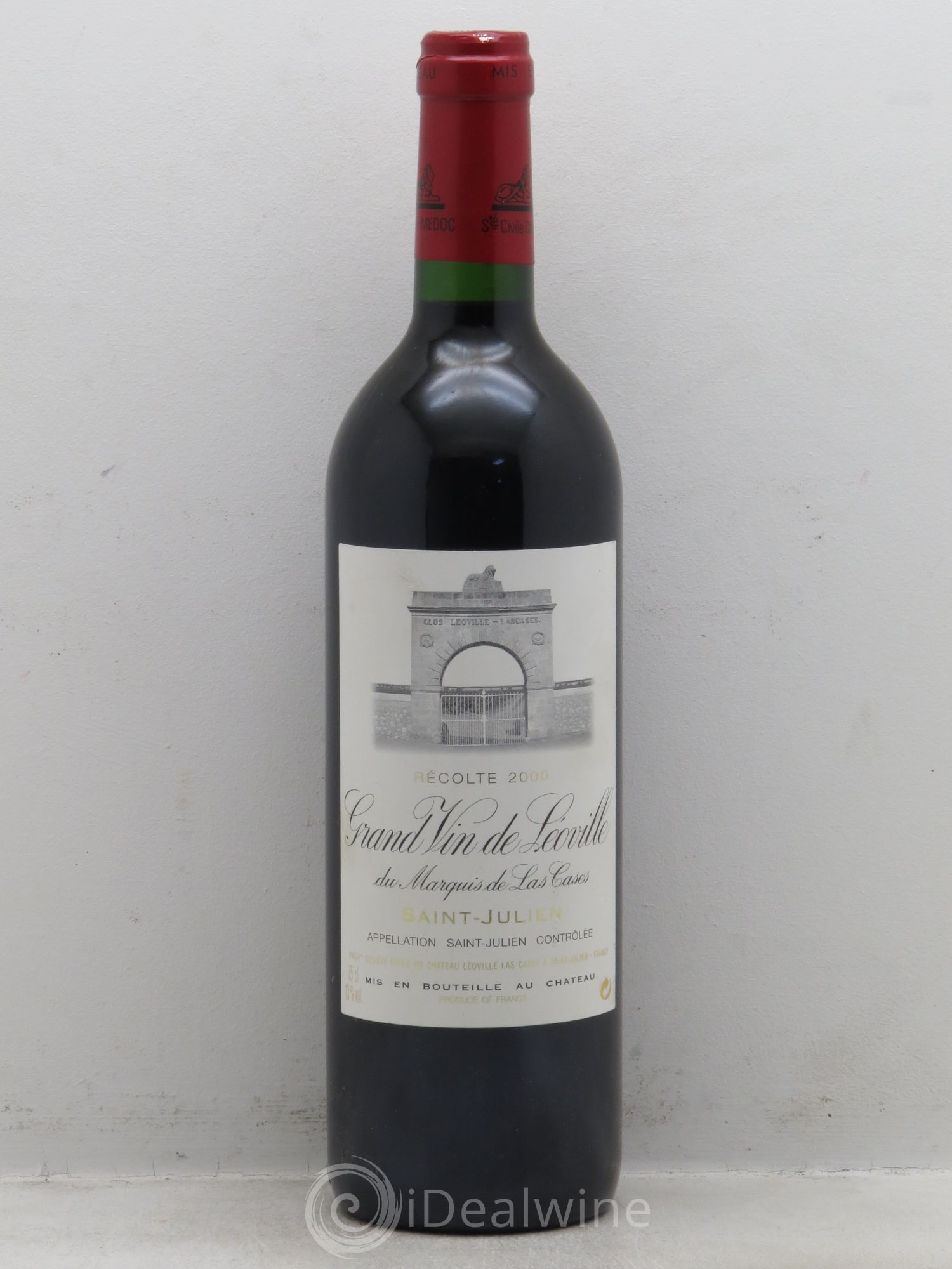 Château Léoville Las Cases 2ème Grand Cru Classé 2000 - Lot de 1 bouteille - 0
