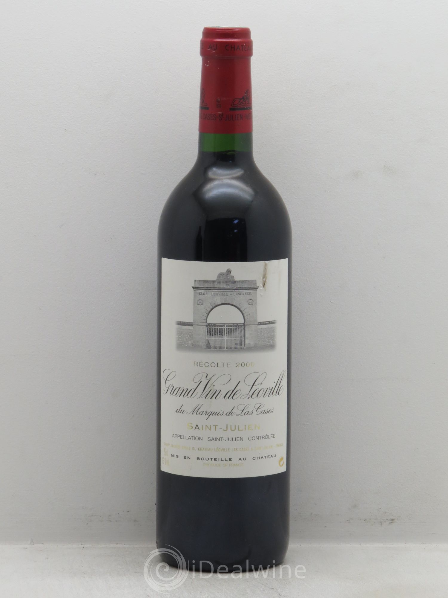 Château Léoville Las Cases 2ème Grand Cru Classé 2000 - Lot de 1 bouteille - 0