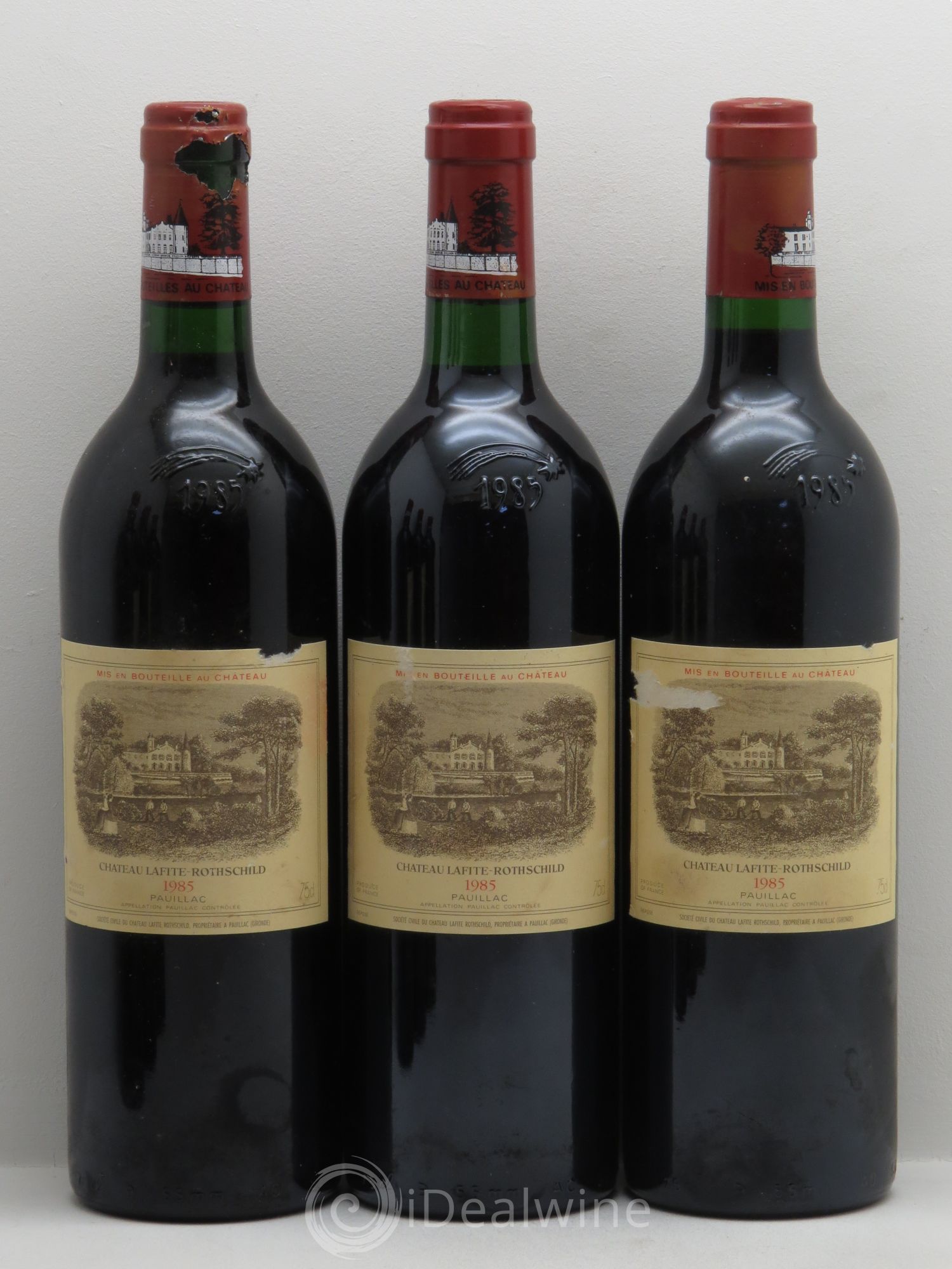 Château Lafite Rothschild 1er Grand Cru Classé 1985 - Lot de 6 bouteilles - 1