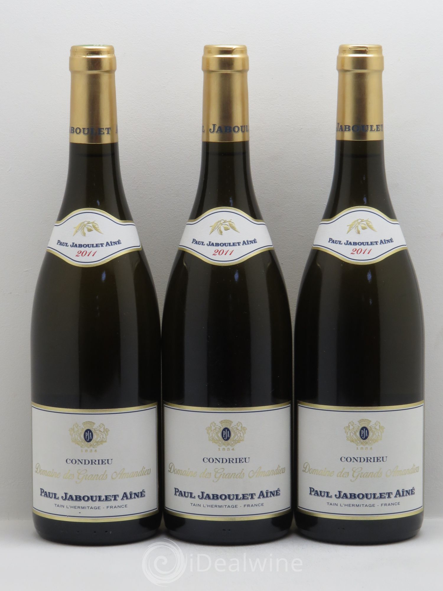Condrieu Domaine des Grands Amandiers Jaboulet 2011 - Posten von 3 Flaschen - 0