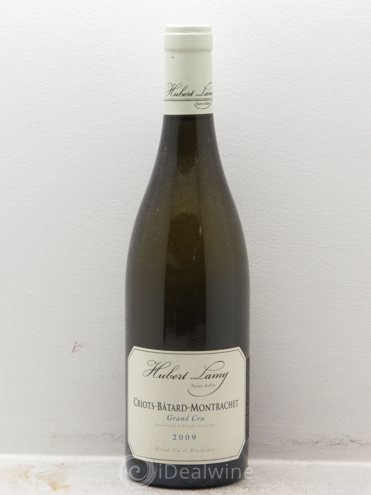 Criots-Bâtard-Montrachet Grand Cru Hubert Lamy 2009 - Lot de 1 bouteille - 0
