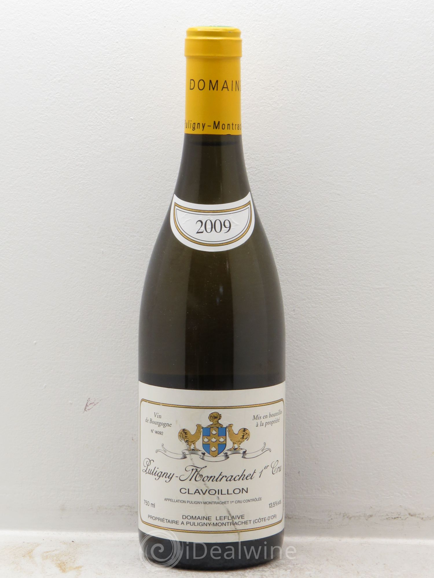 Puligny-Montrachet 1er Cru Clavoillon Leflaive (Domaine) 2009 - Lot de 1 bouteille - 0