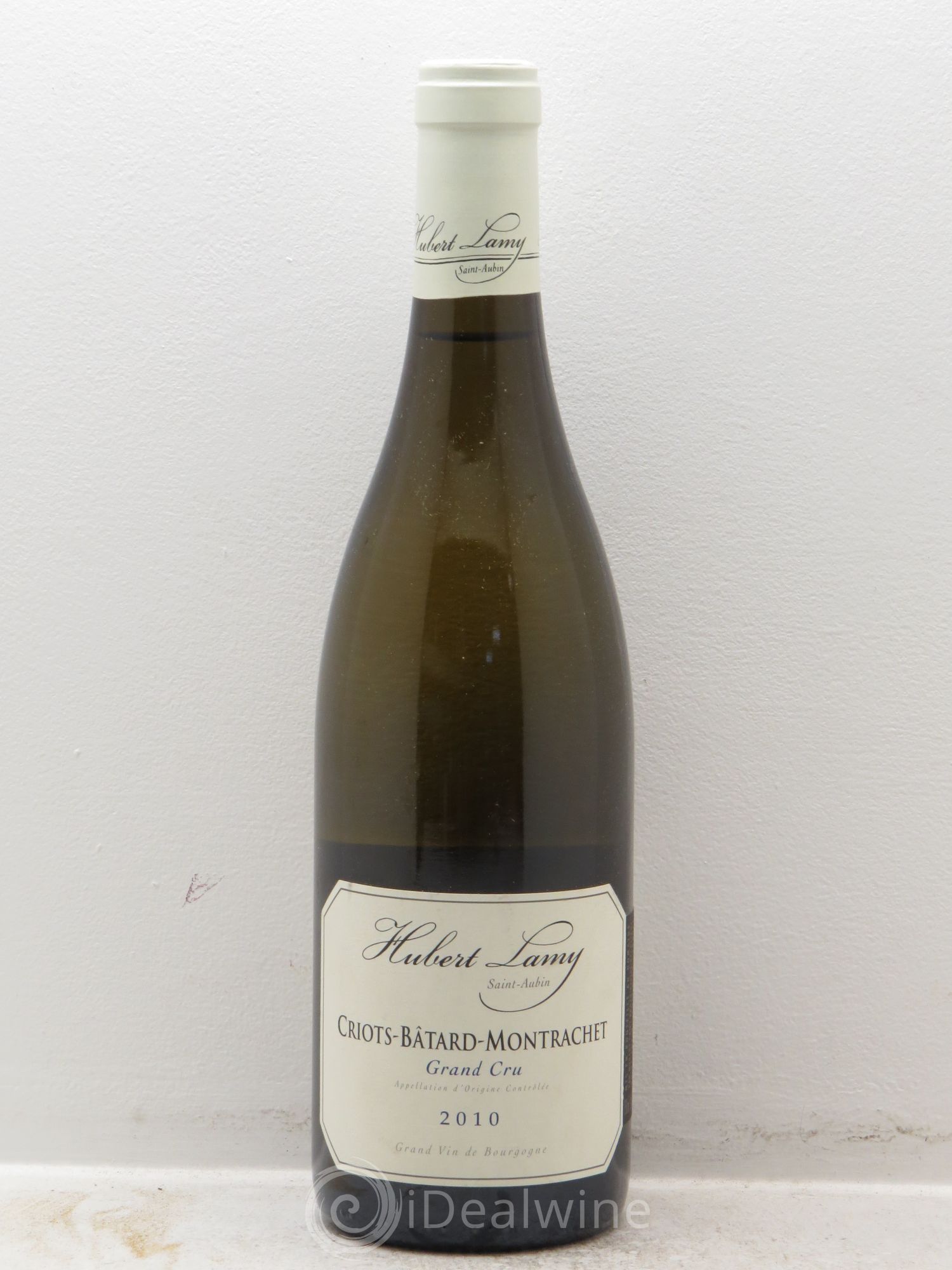 Criots-Bâtard-Montrachet Grand Cru Hubert Lamy 2010 - Lot de 1 bouteille - 0